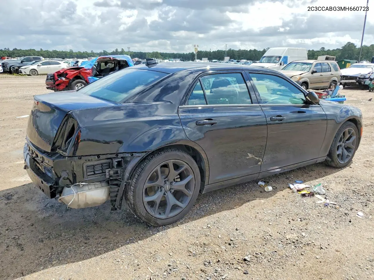 2021 Chrysler 300 S VIN: 2C3CCABG3MH660723 Lot: 56801156