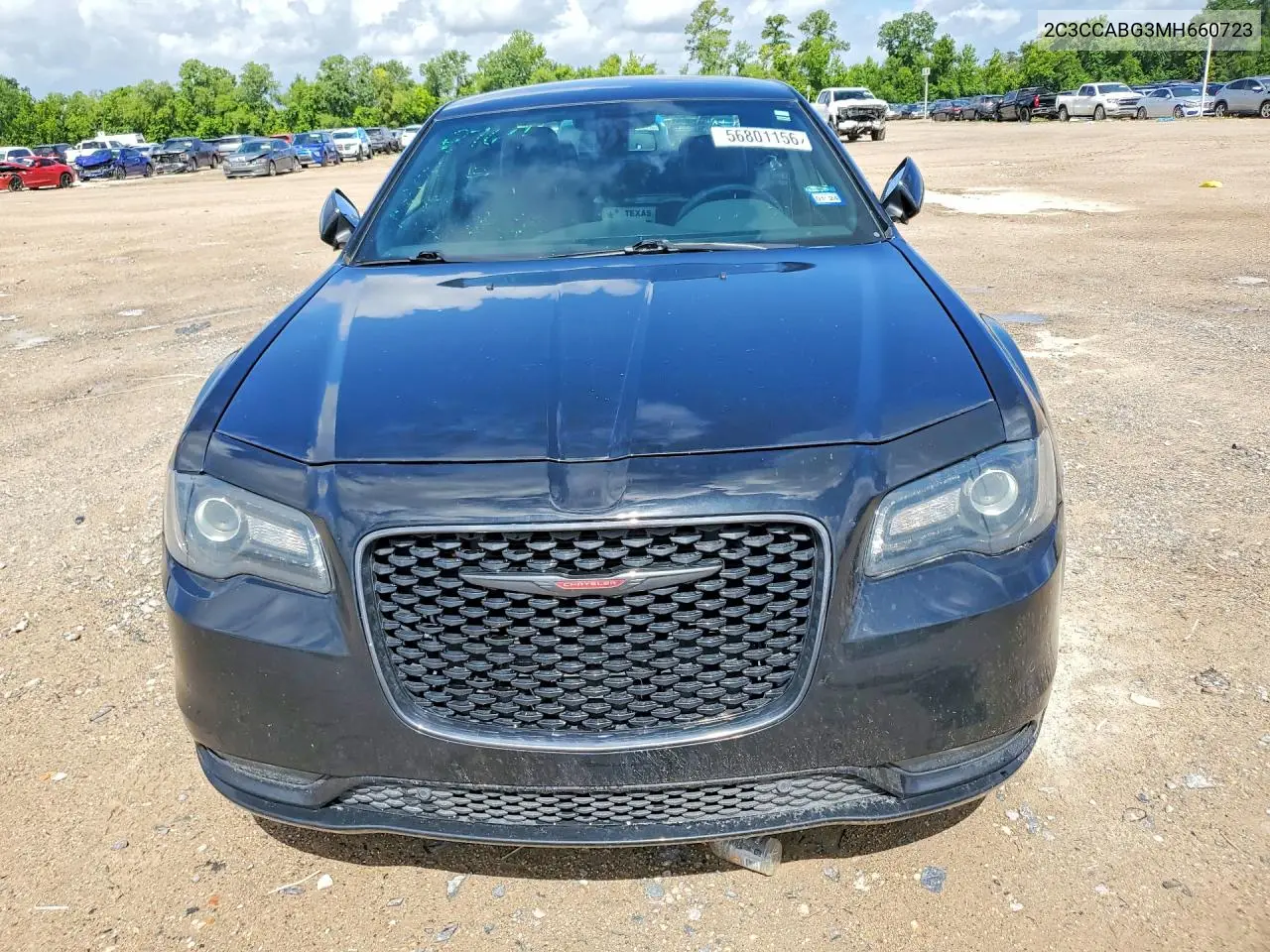 2021 Chrysler 300 S VIN: 2C3CCABG3MH660723 Lot: 56801156