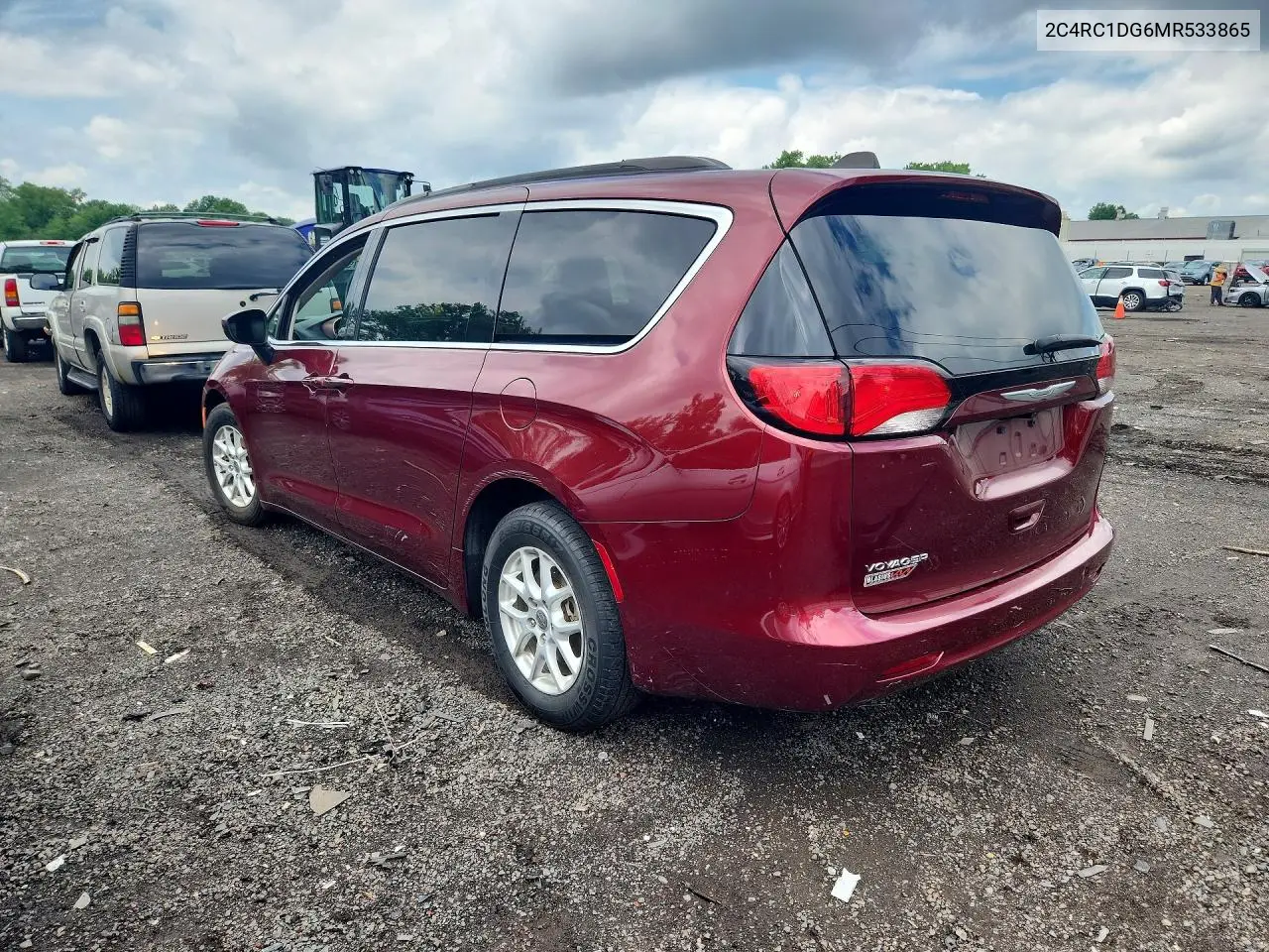 2021 Chrysler Voyager Lxi VIN: 2C4RC1DG6MR533865 Lot: 57536766