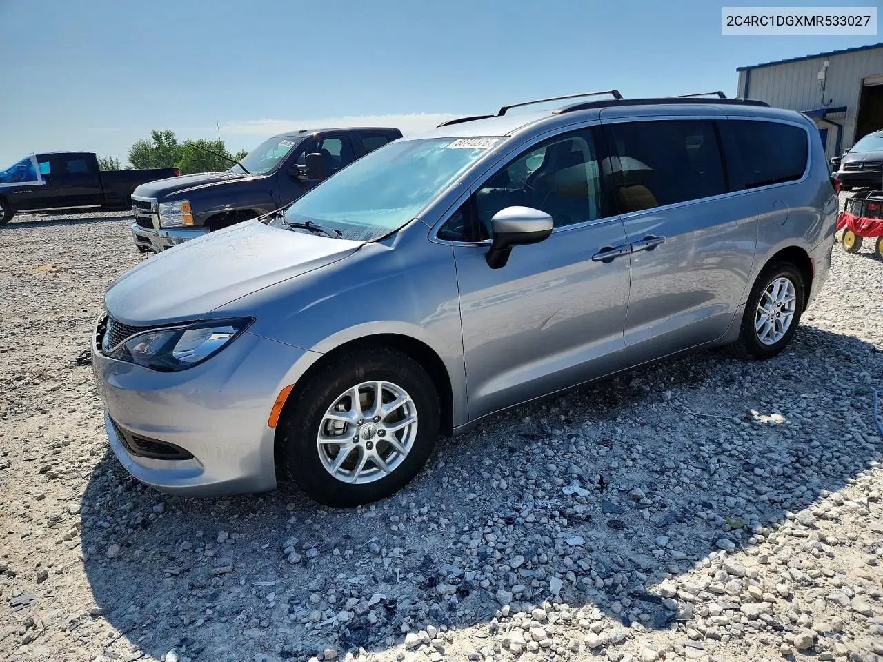 2021 Chrysler Voyager Lxi VIN: 2C4RC1DGXMR533027 Lot: 58740376