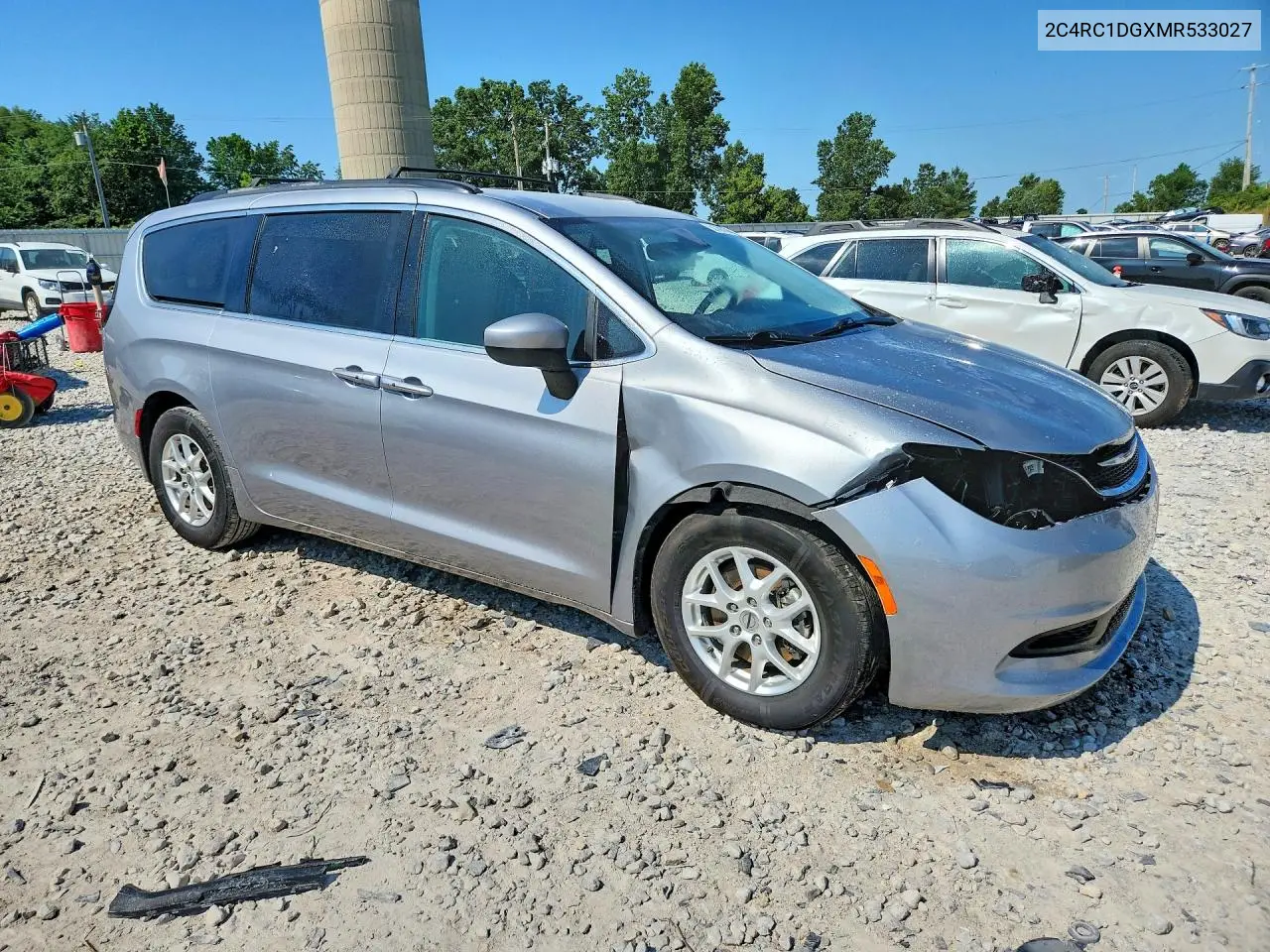 2021 Chrysler Voyager Lxi VIN: 2C4RC1DGXMR533027 Lot: 58740376
