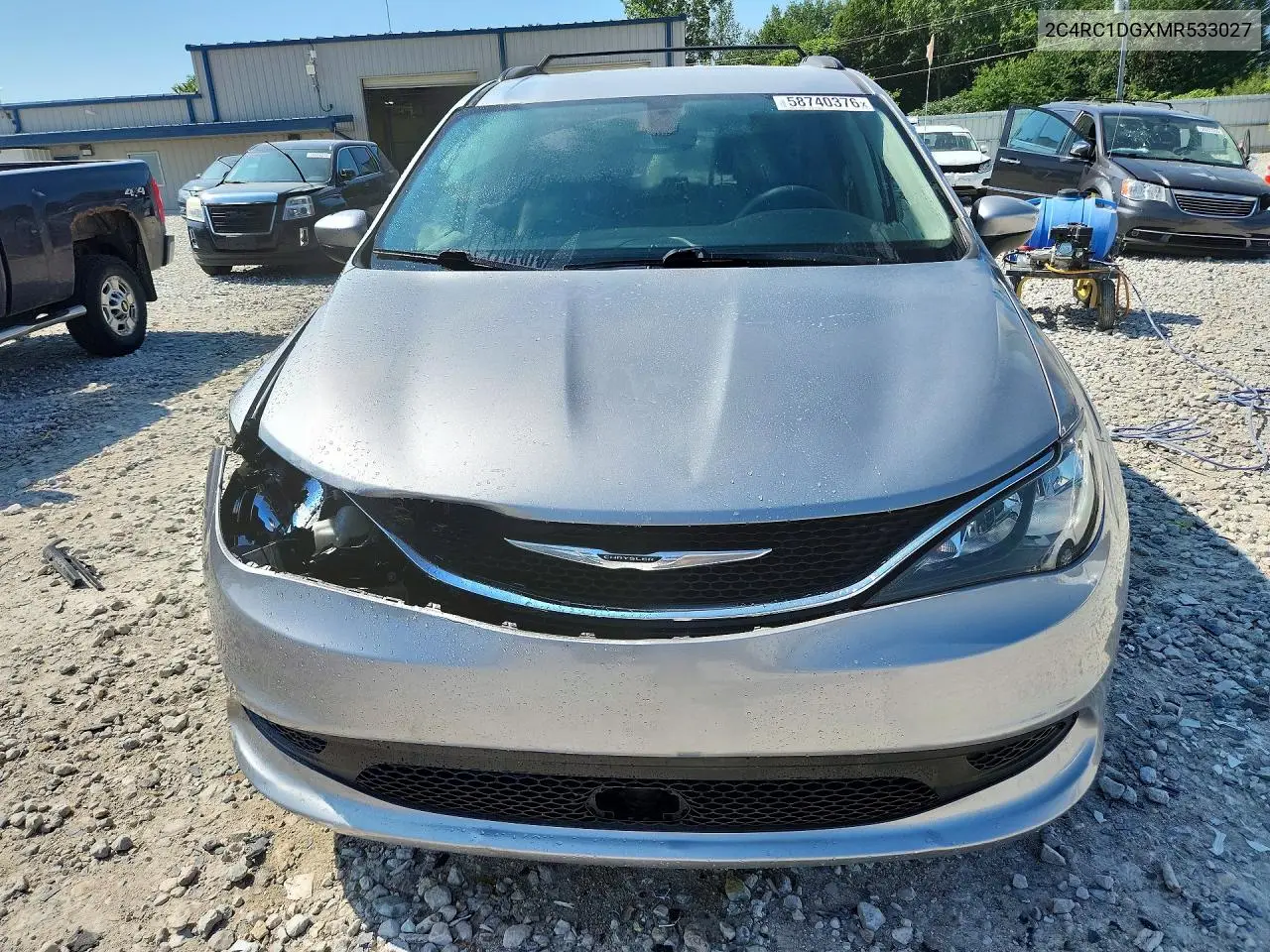 2021 Chrysler Voyager Lxi VIN: 2C4RC1DGXMR533027 Lot: 58740376
