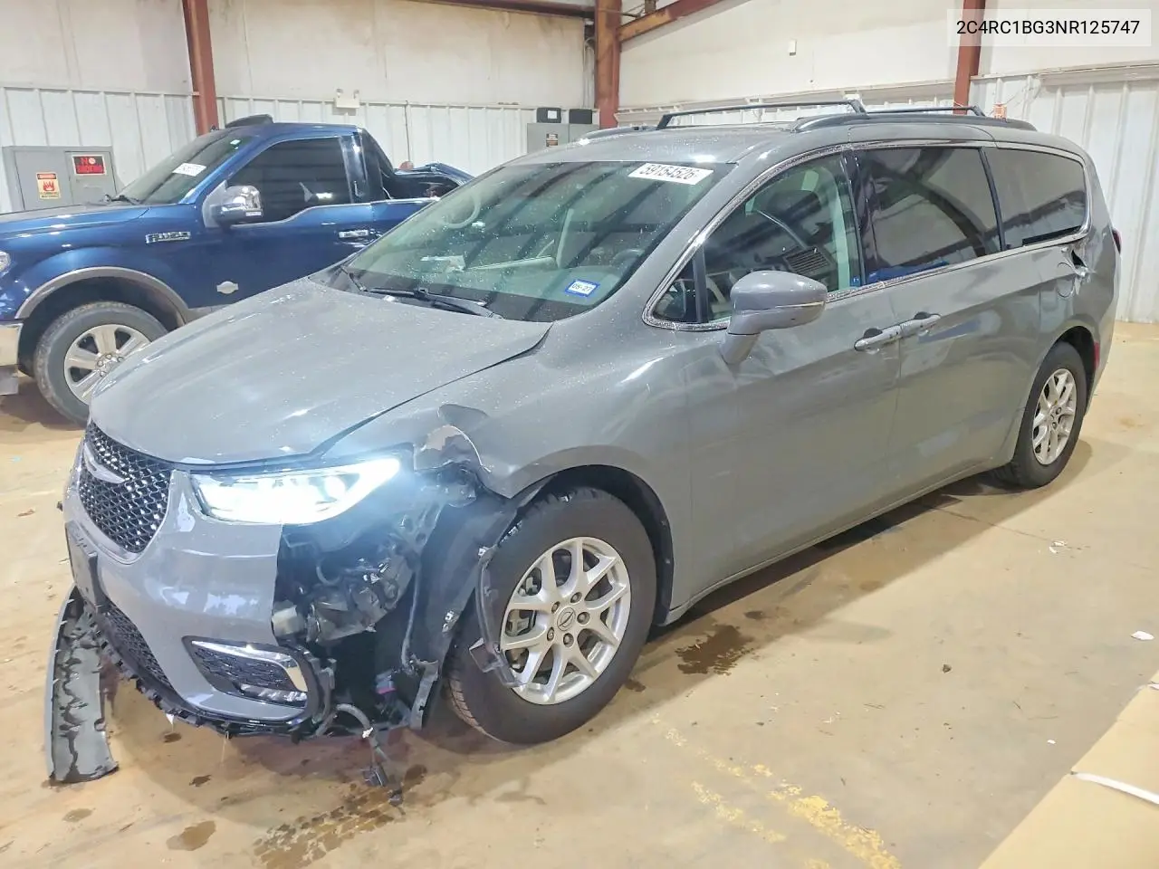 2022 Chrysler Pacifica Touring L VIN: 2C4RC1BG3NR125747 Lot: 59154526