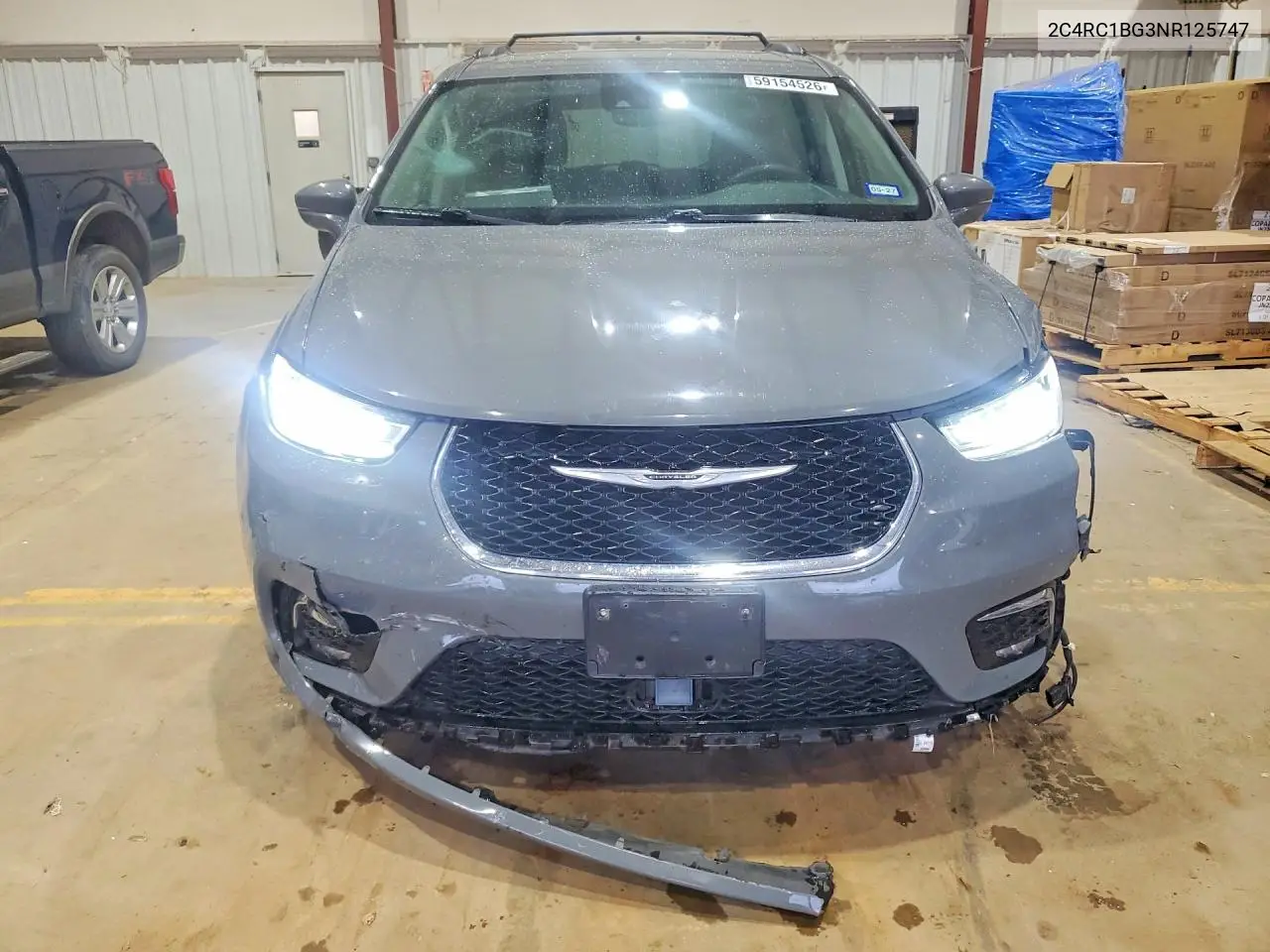 2022 Chrysler Pacifica Touring L VIN: 2C4RC1BG3NR125747 Lot: 59154526