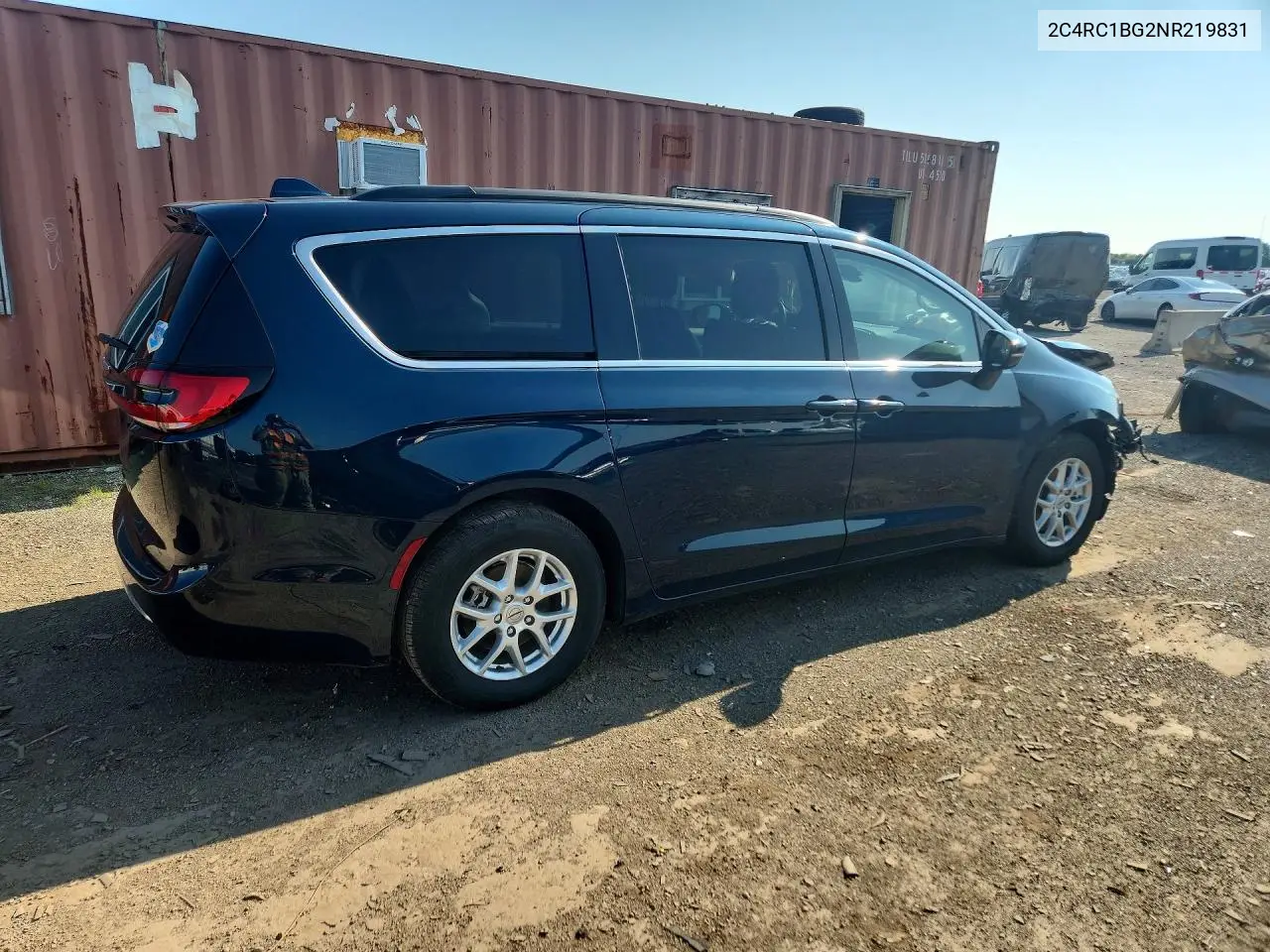 2022 Chrysler Pacifica Touring L VIN: 2C4RC1BG2NR219831 Lot: 59727686