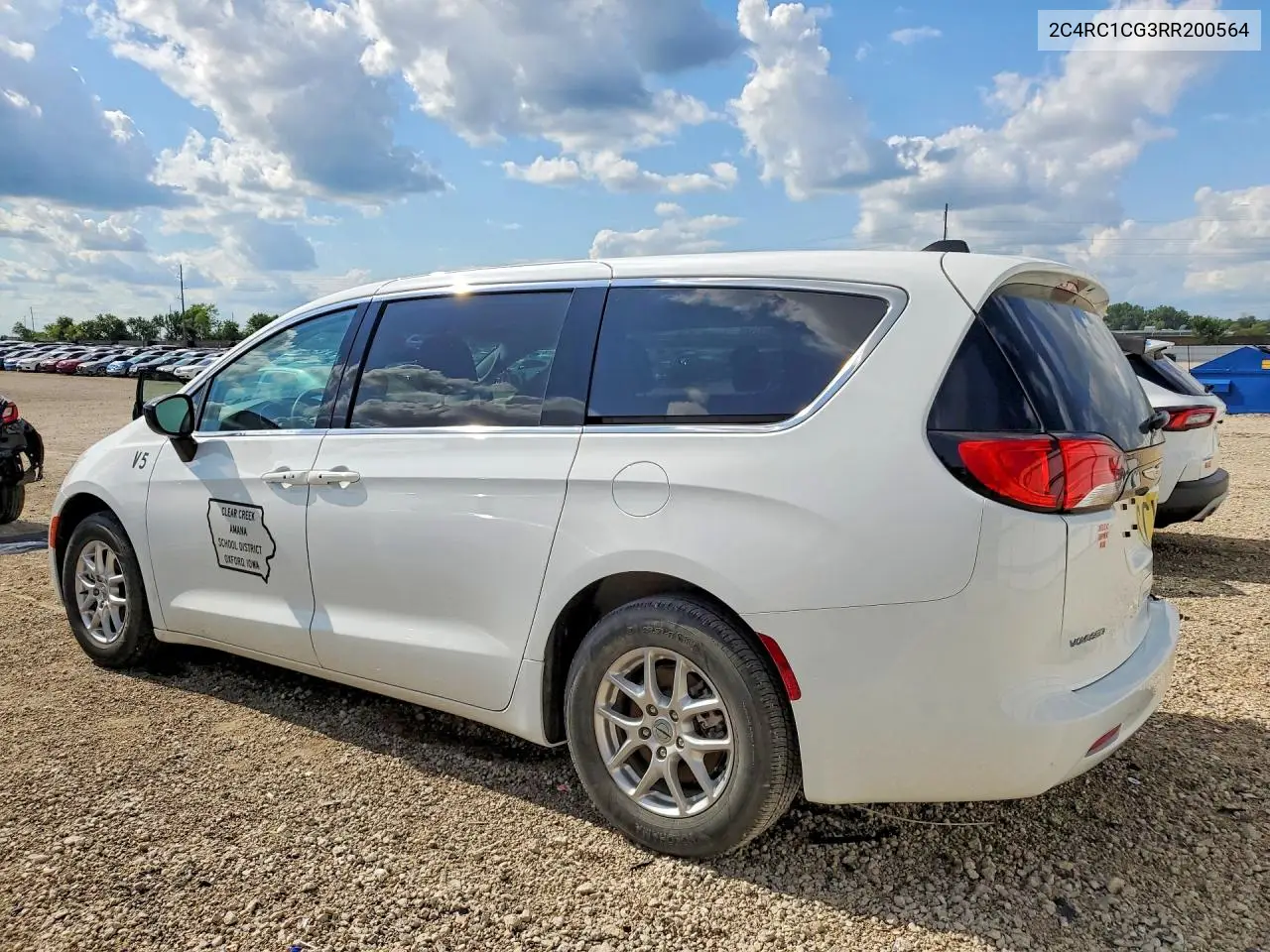2024 Chrysler Voyager Lx VIN: 2C4RC1CG3RR200564 Lot: 58059776