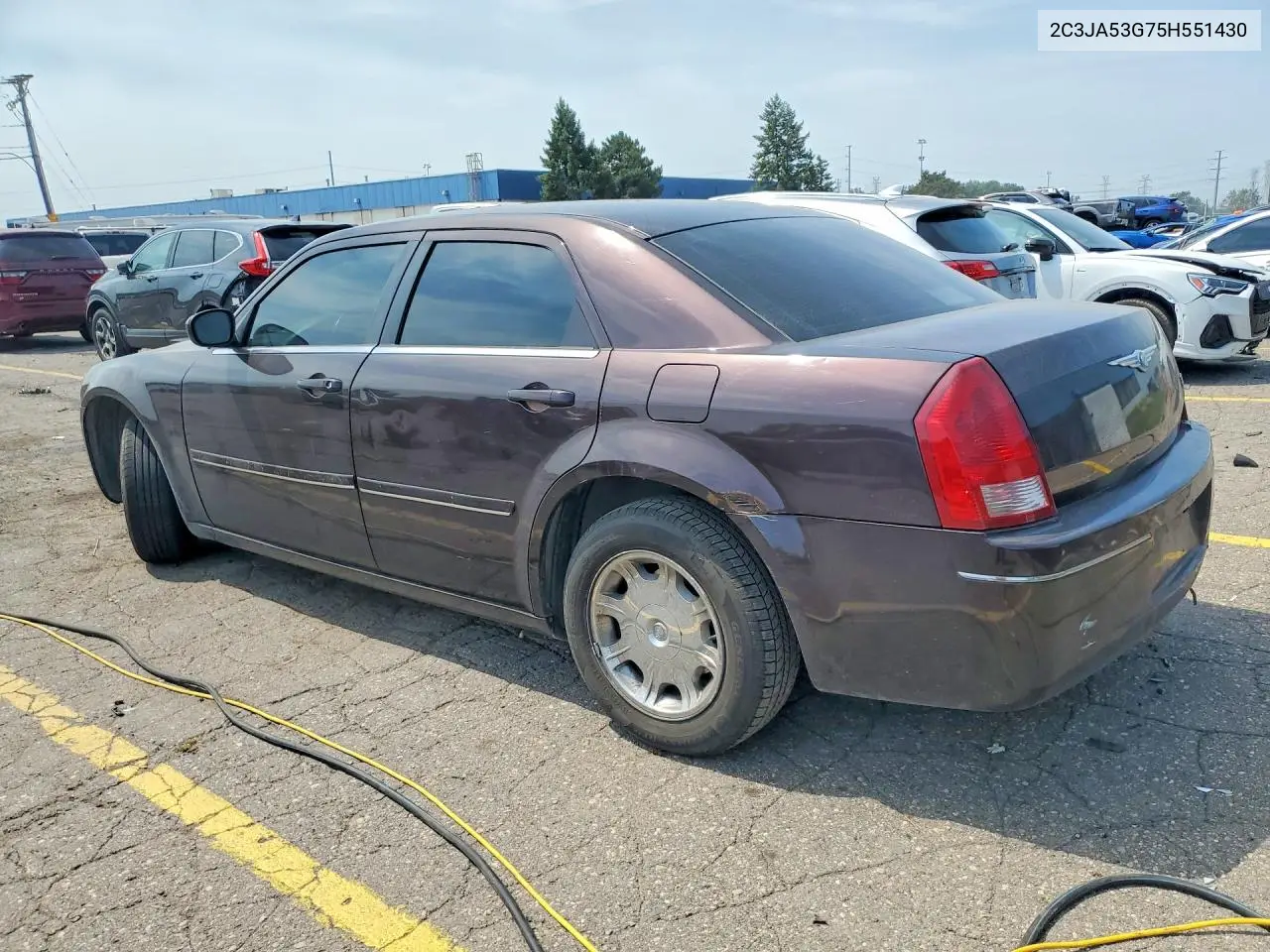 2005 Chrysler 300 Touring VIN: 2C3JA53G75H551430 Lot: 61188276