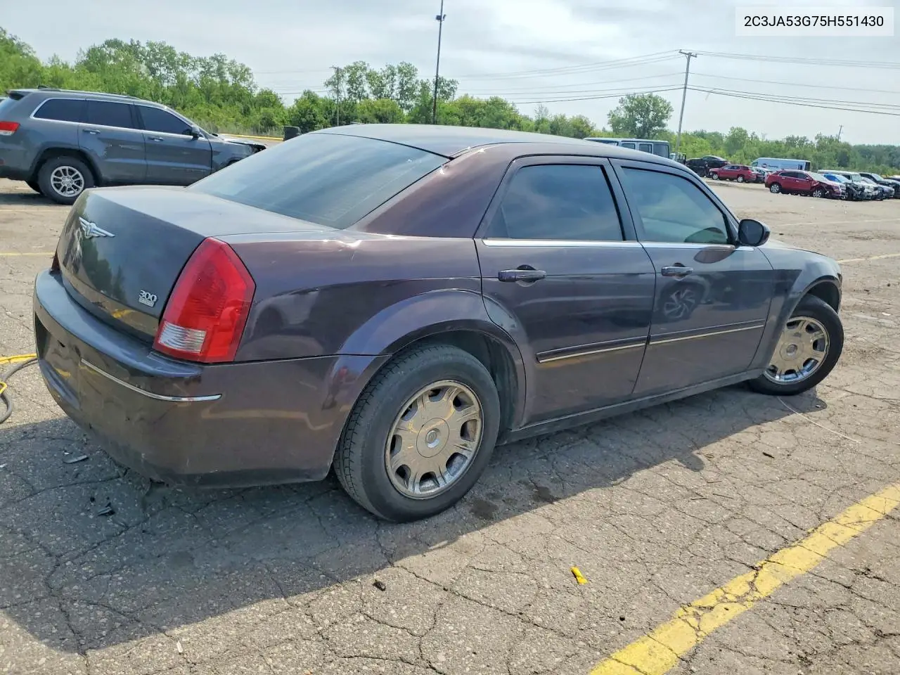 2005 Chrysler 300 Touring VIN: 2C3JA53G75H551430 Lot: 61188276