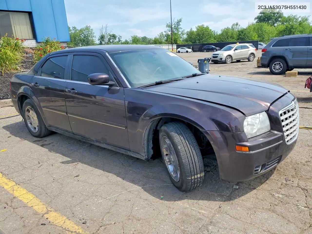 2005 Chrysler 300 Touring VIN: 2C3JA53G75H551430 Lot: 61188276
