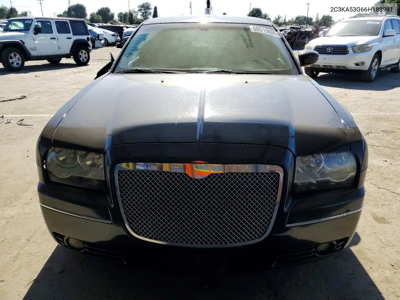 2006 Chrysler 300 Touring VIN: 2C3KA53G66H188981 Lot: 60519886