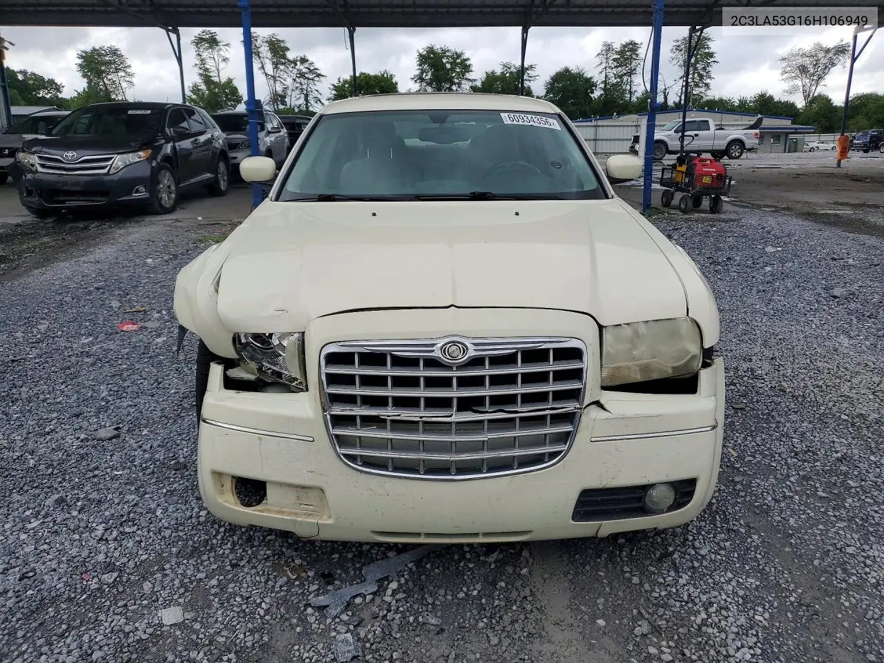 2006 Chrysler 300 Touring VIN: 2C3LA53G16H106949 Lot: 60934356