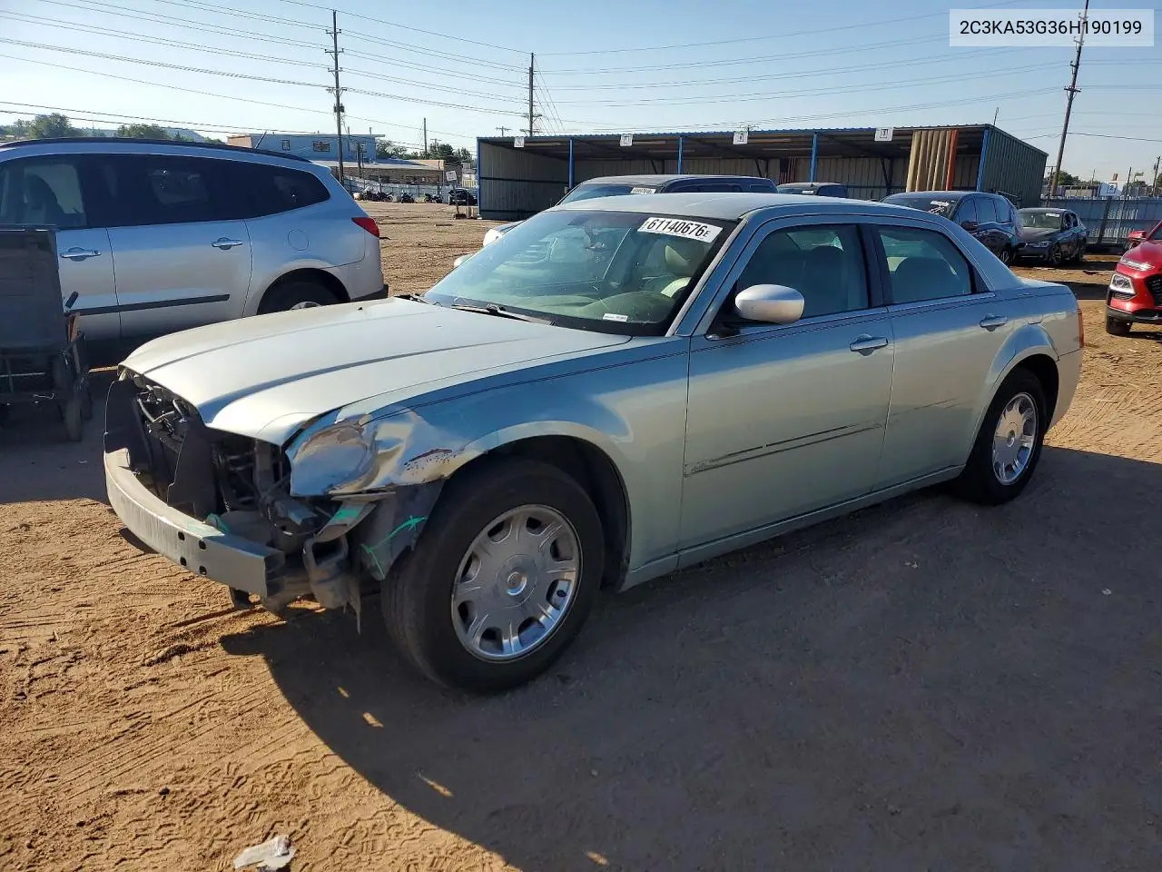 2006 Chrysler 300 Touring VIN: 2C3KA53G36H190199 Lot: 61140676