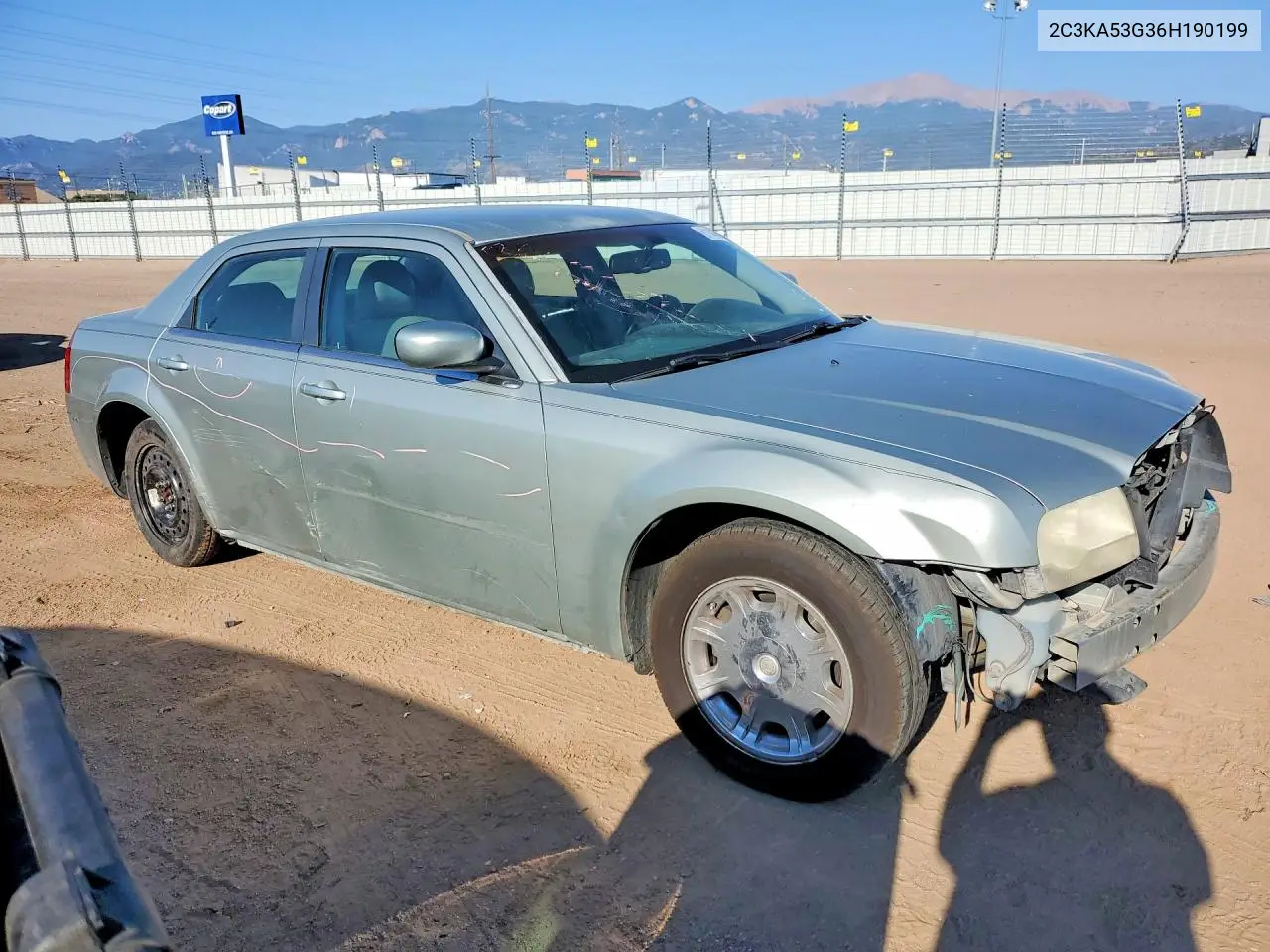 2006 Chrysler 300 Touring VIN: 2C3KA53G36H190199 Lot: 61140676