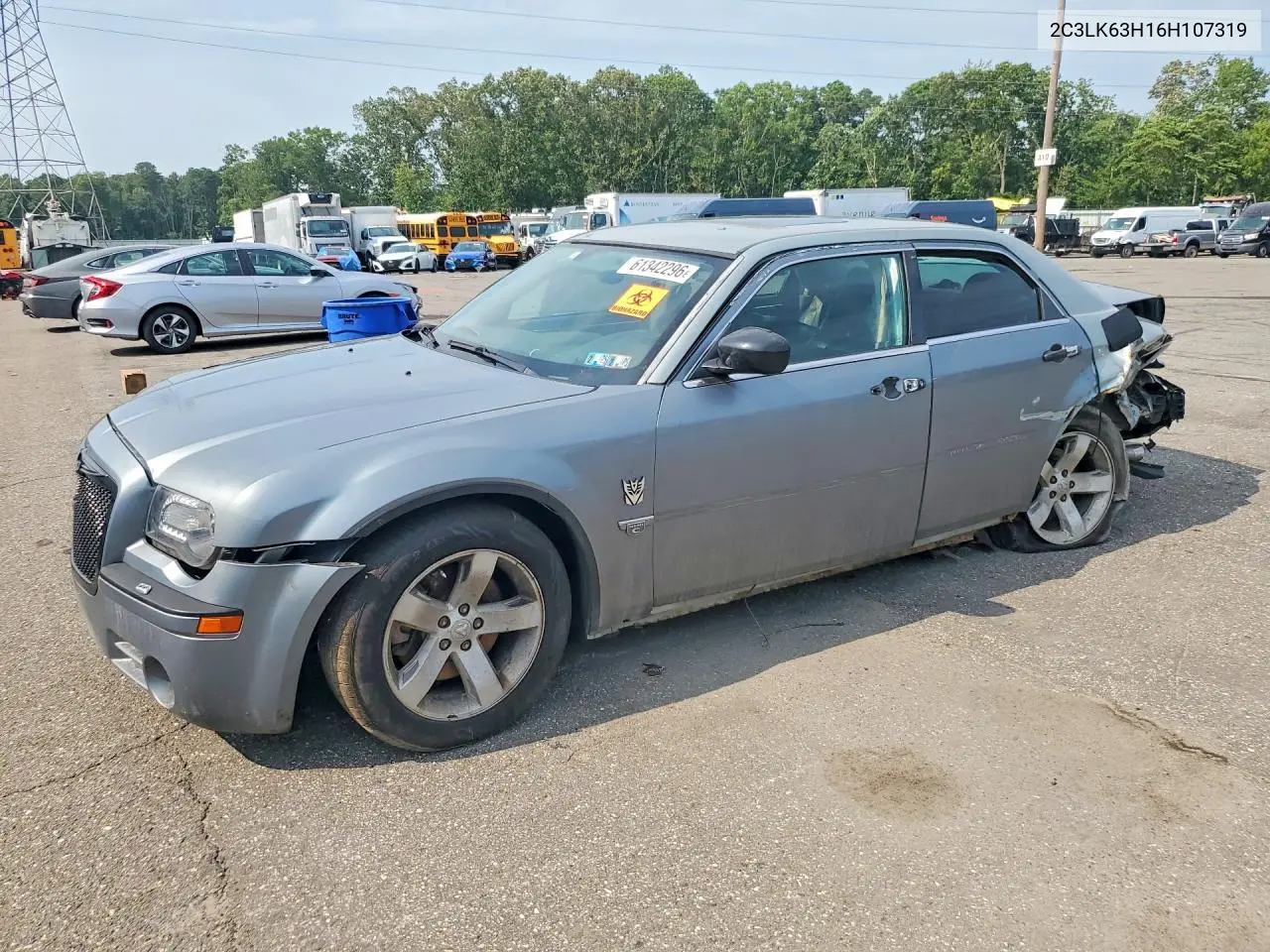 2006 Chrysler 300C VIN: 2C3LK63H16H107319 Lot: 61342296