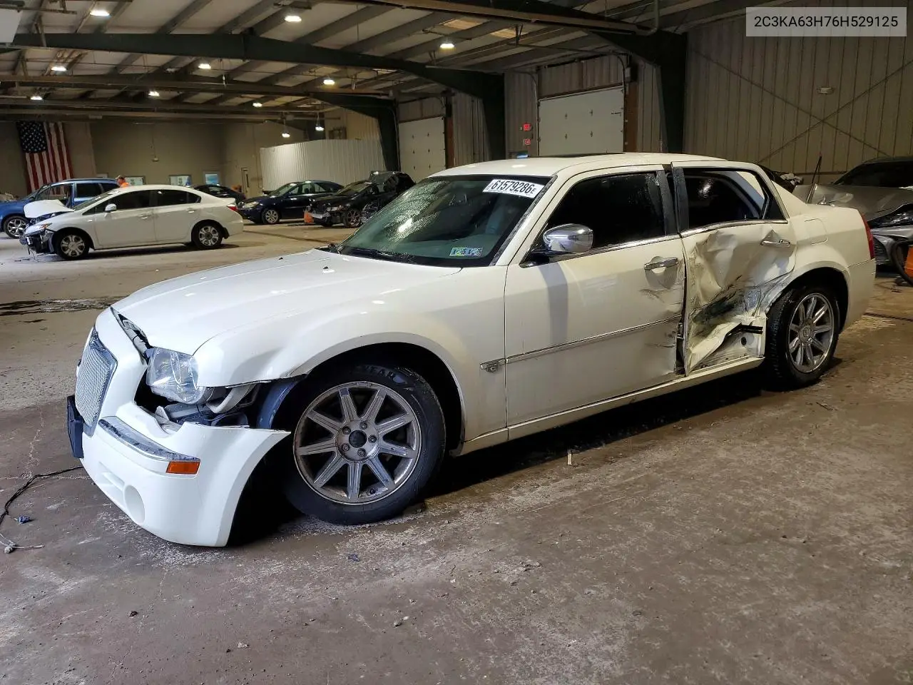 2006 Chrysler 300C VIN: 2C3KA63H76H529125 Lot: 61579286