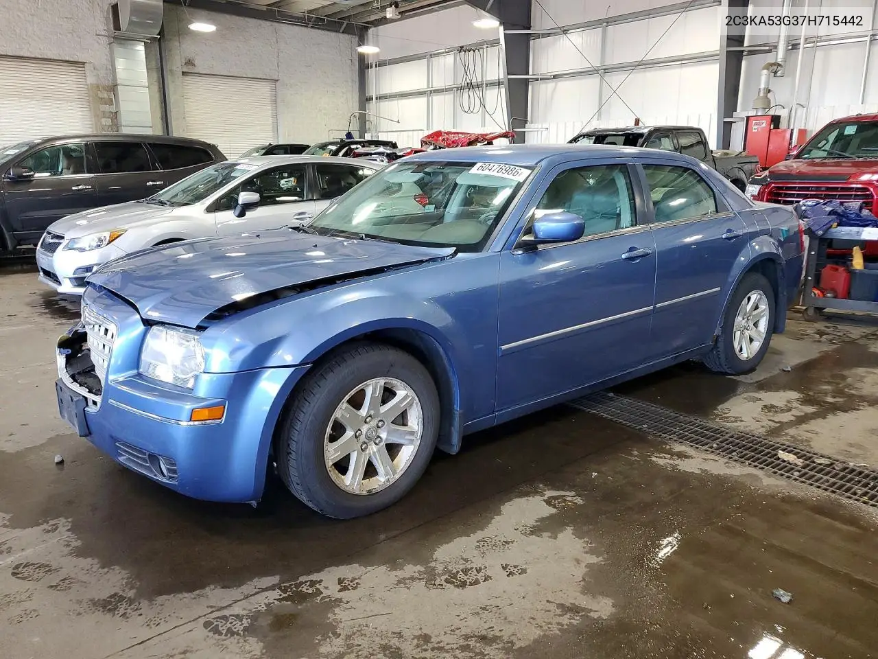 2007 Chrysler 300 Touring VIN: 2C3KA53G37H715442 Lot: 60476986