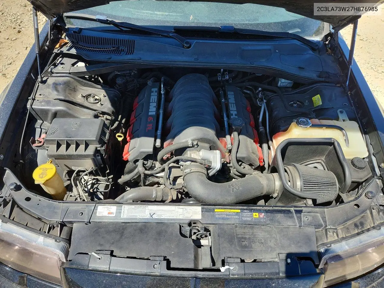 2007 Chrysler 300C Srt-8 VIN: 2C3LA73W27H876985 Lot: 61347066