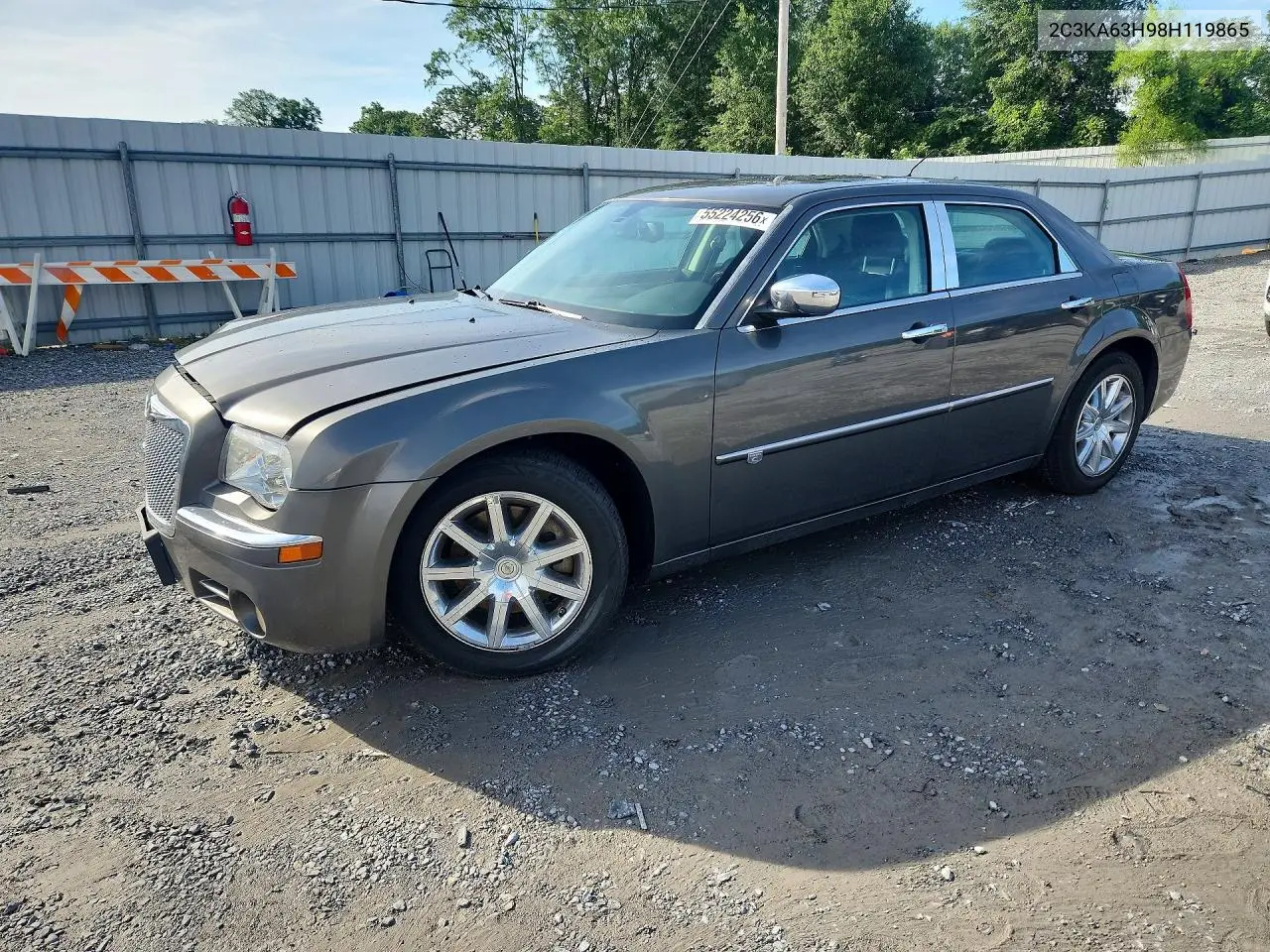 2008 Chrysler 300C VIN: 2C3KA63H98H119865 Lot: 55224256