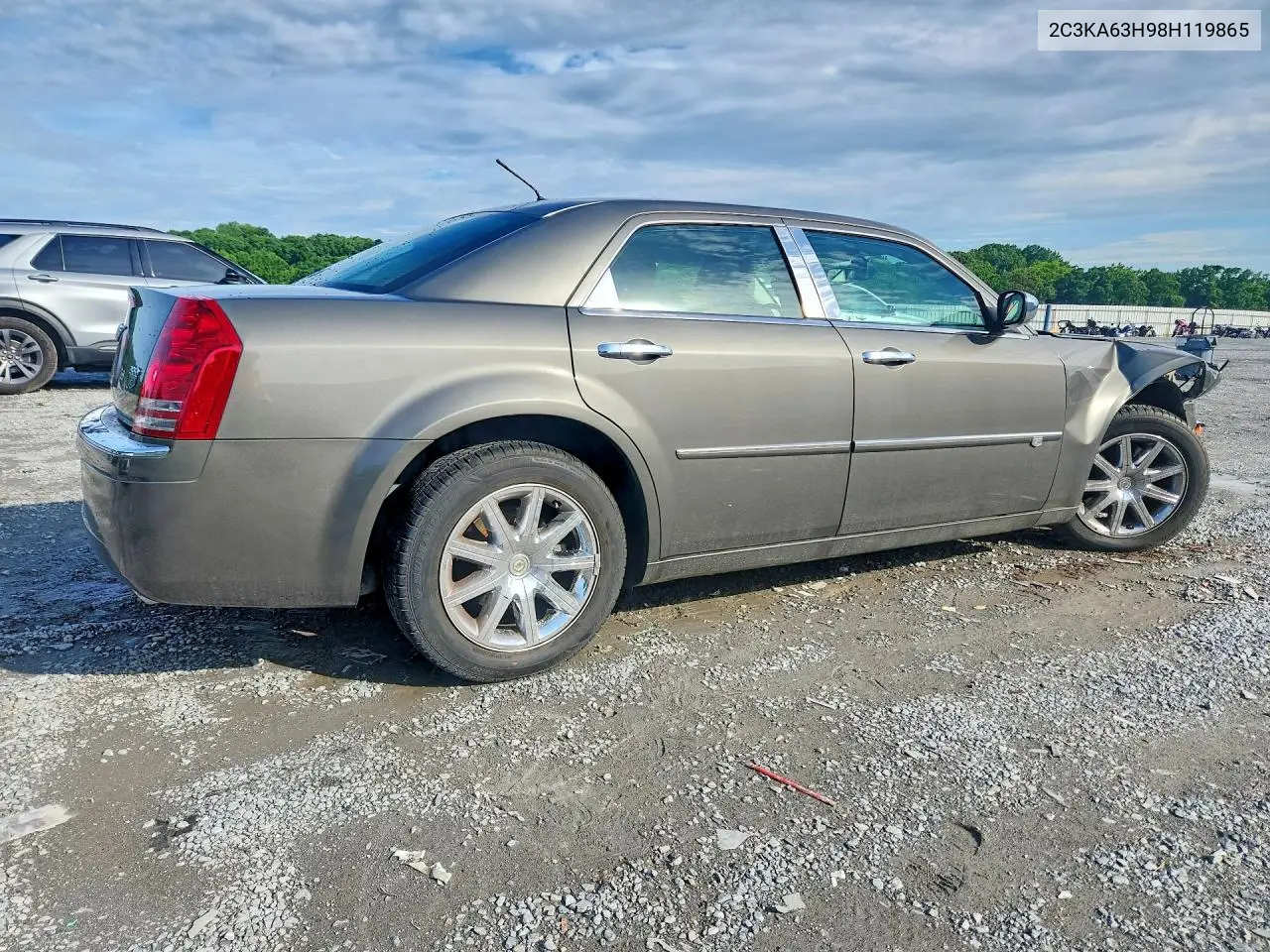 2008 Chrysler 300C VIN: 2C3KA63H98H119865 Lot: 55224256