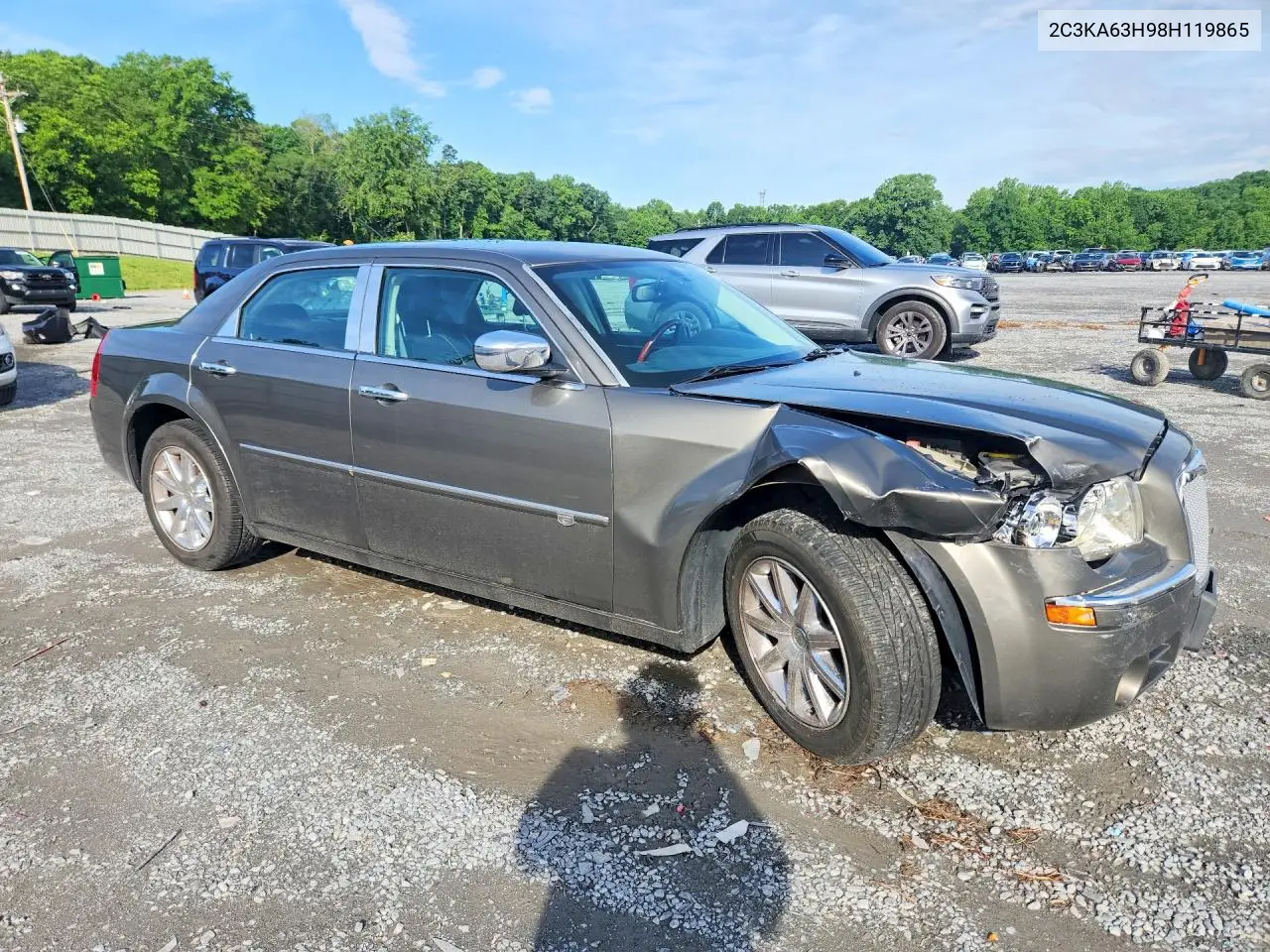 2008 Chrysler 300C VIN: 2C3KA63H98H119865 Lot: 55224256