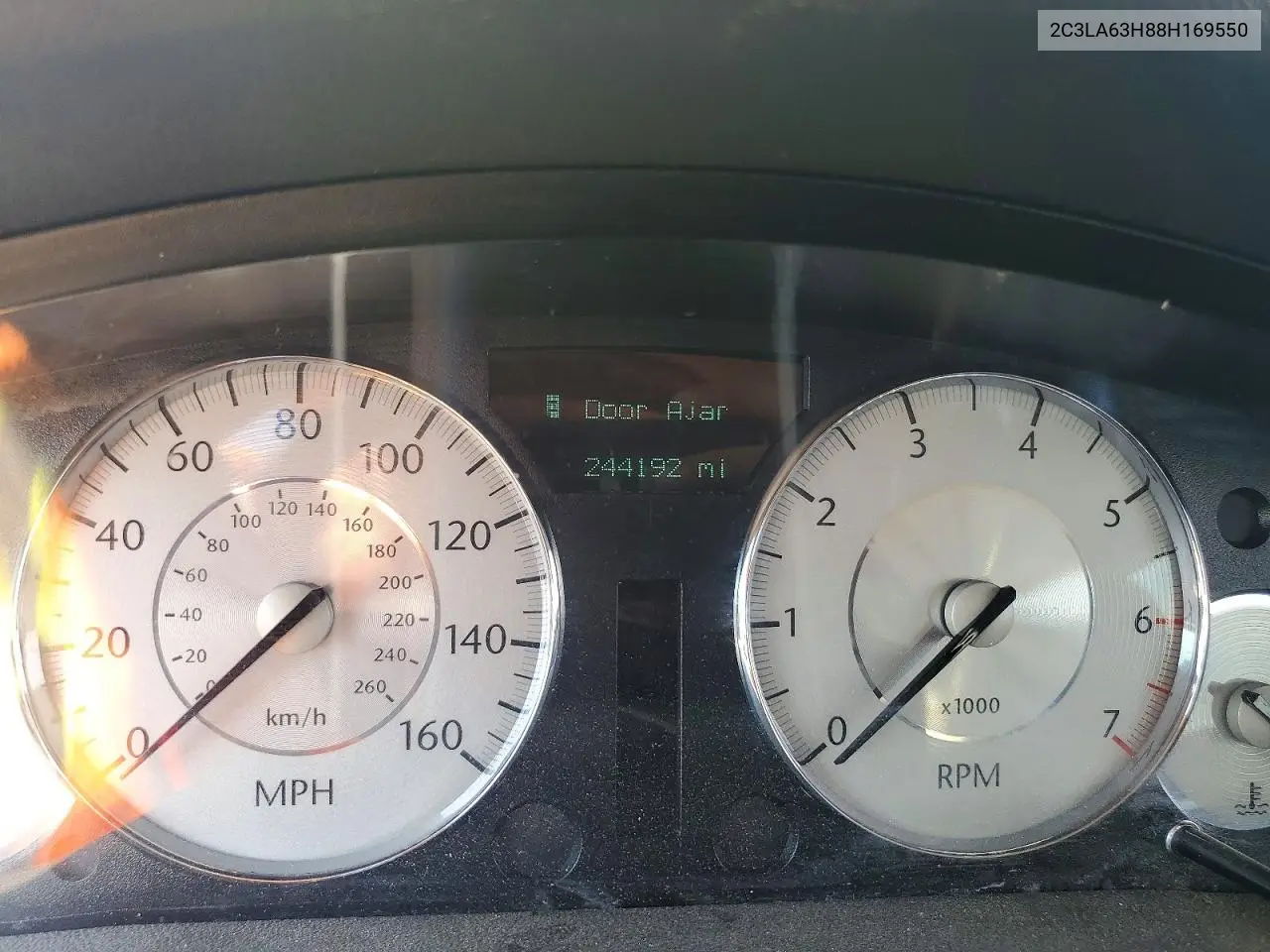 2008 Chrysler 300C VIN: 2C3LA63H88H169550 Lot: 60438386