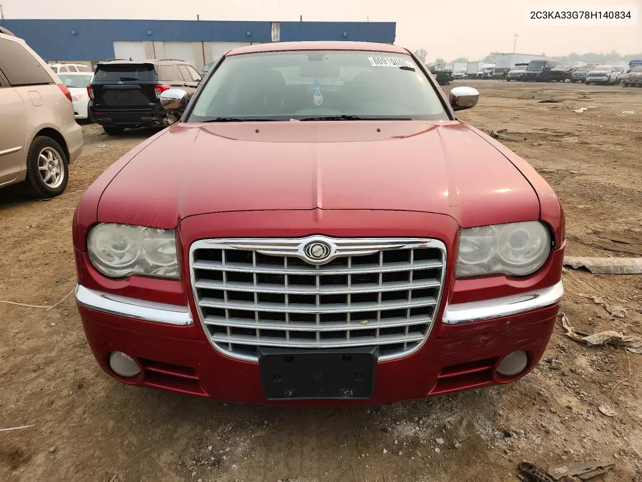 2008 Chrysler 300 Limited VIN: 2C3KA33G78H140834 Lot: 60919006