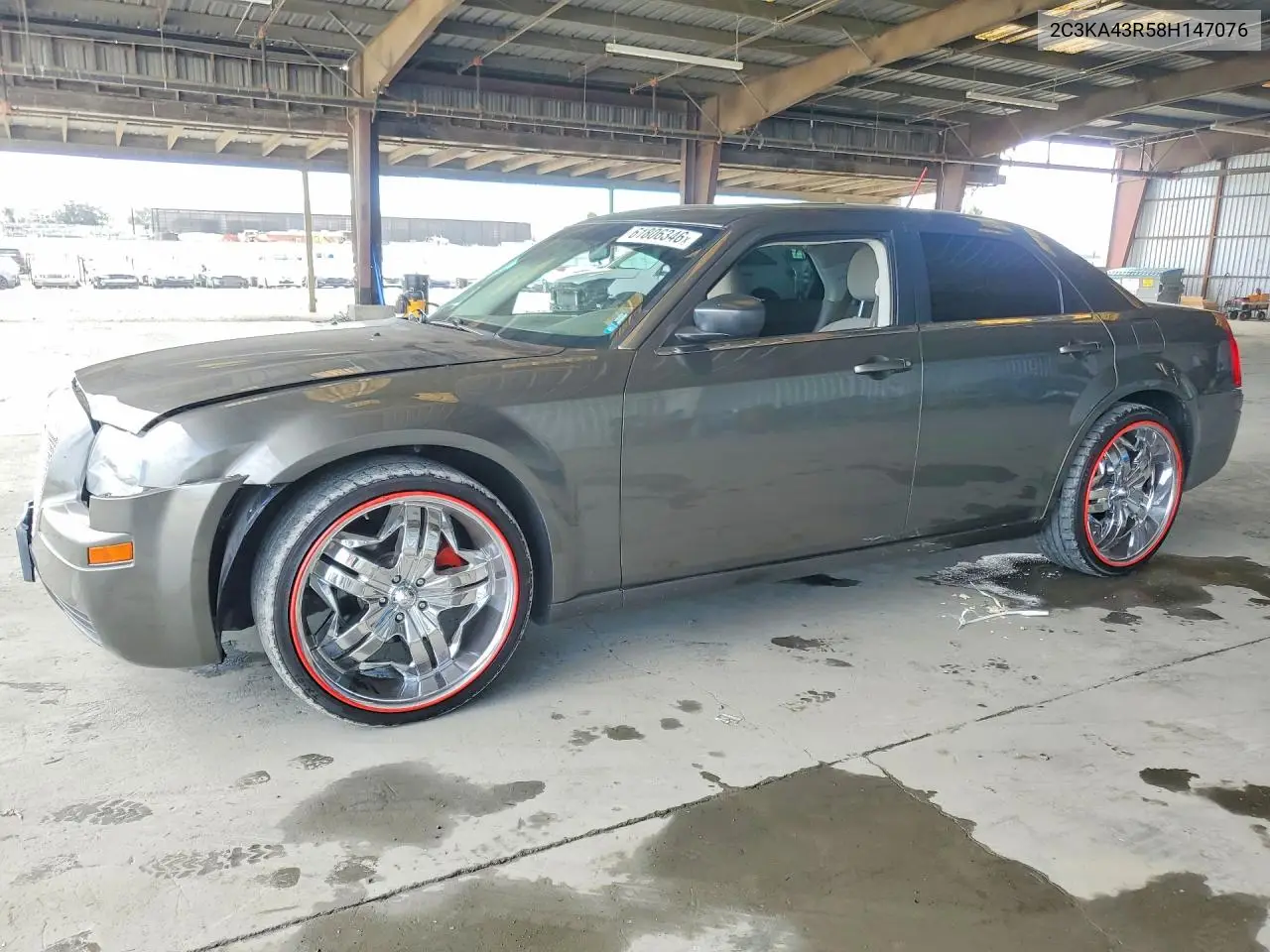 2008 Chrysler 300 Lx VIN: 2C3KA43R58H147076 Lot: 61806346