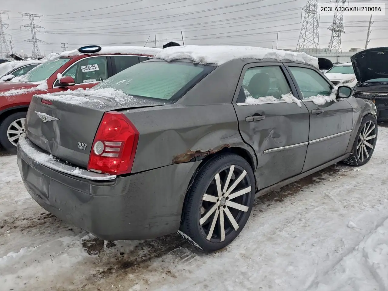2C3LA33GX8H210086 2008 Chrysler 300 Limited