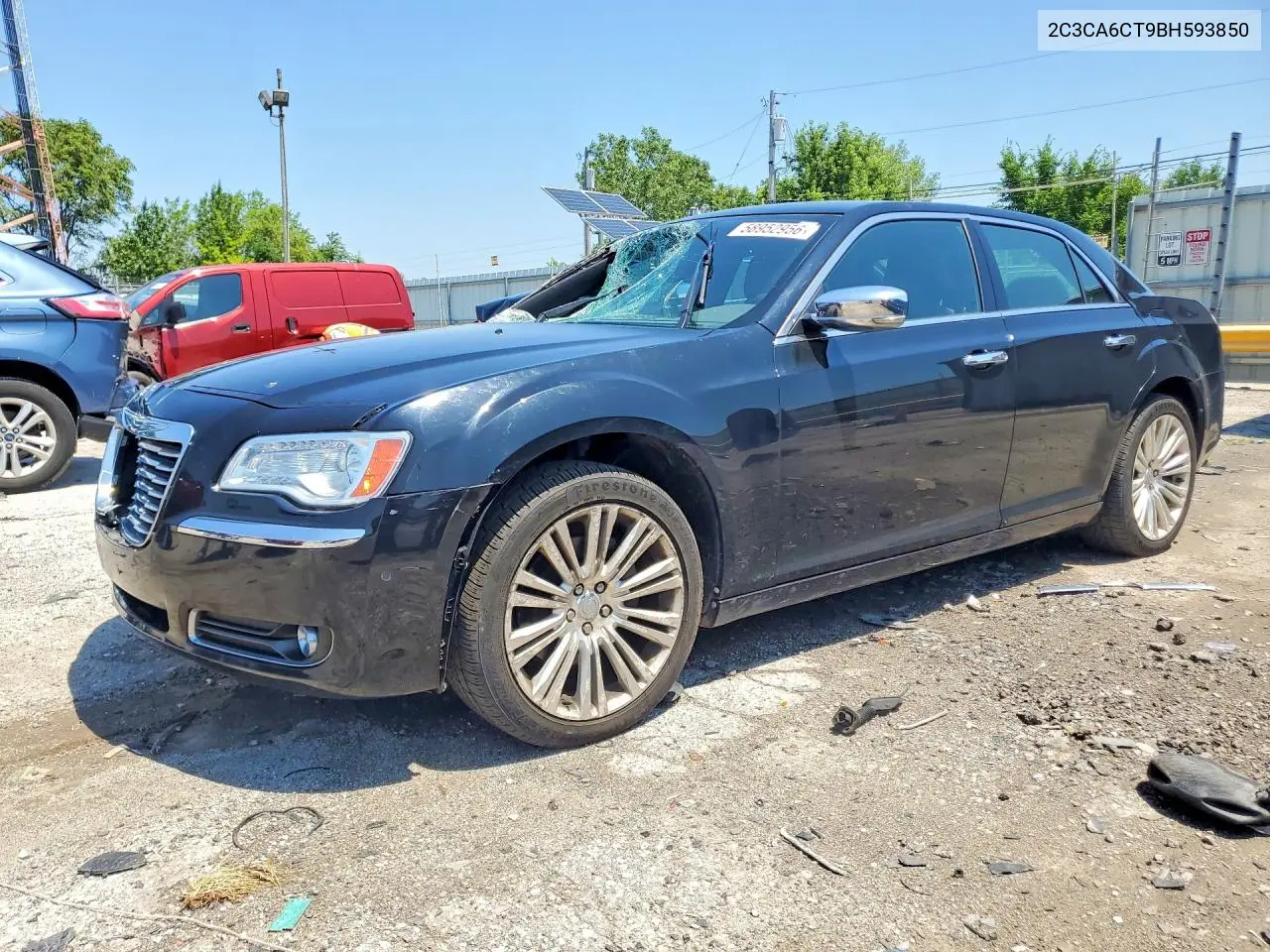 2011 Chrysler 300C VIN: 2C3CA6CT9BH593850 Lot: 58952956