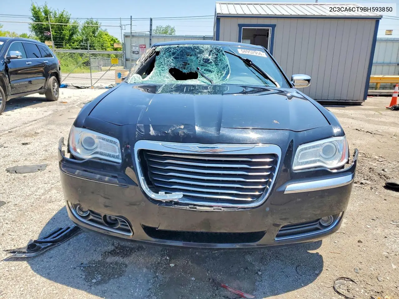2011 Chrysler 300C VIN: 2C3CA6CT9BH593850 Lot: 58952956