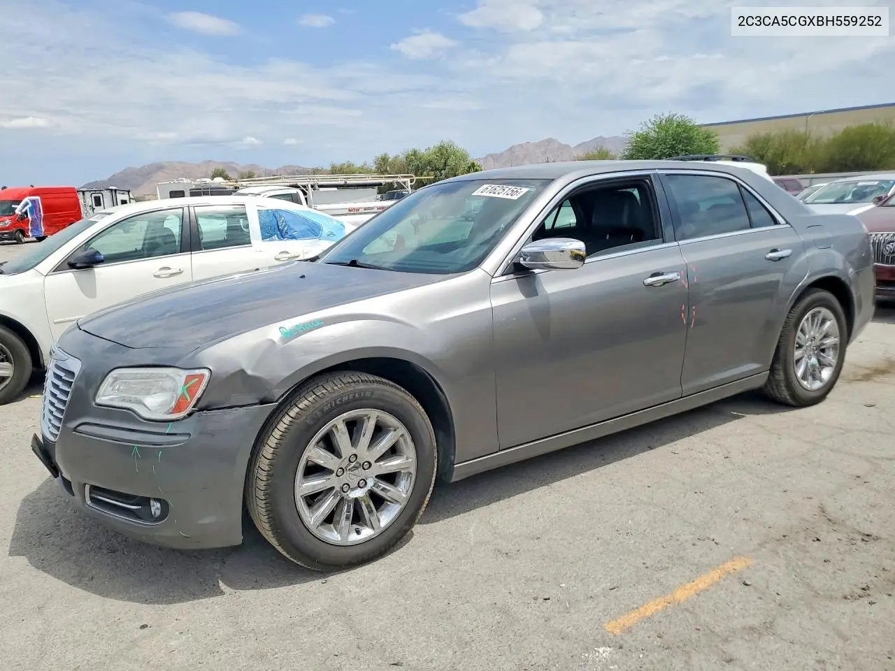 2011 Chrysler 300 Limited VIN: 2C3CA5CGXBH559252 Lot: 61625156