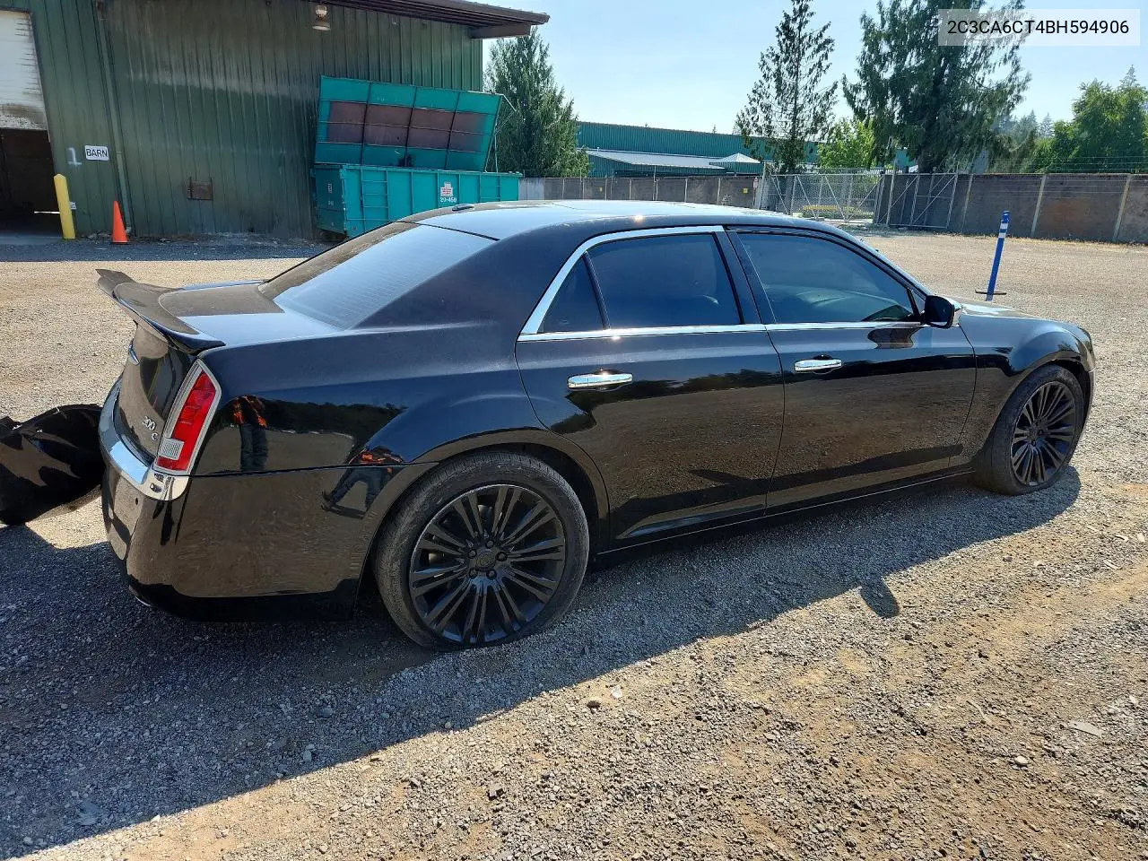 2011 Chrysler 300C VIN: 2C3CA6CT4BH594906 Lot: 62112636