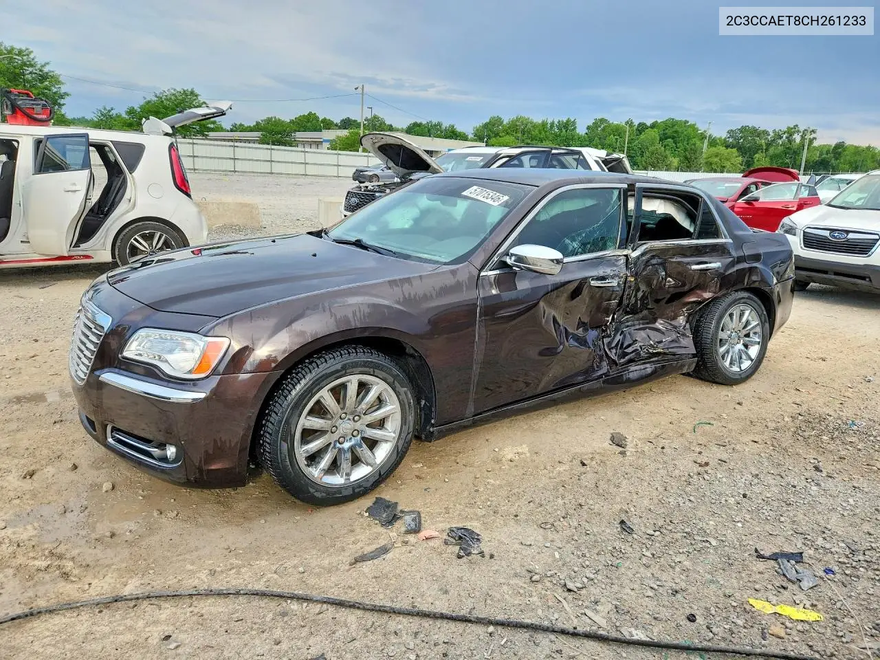 2012 Chrysler 300C VIN: 2C3CCAET8CH261233 Lot: 57015346