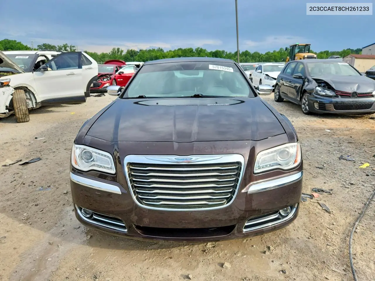 2012 Chrysler 300C VIN: 2C3CCAET8CH261233 Lot: 57015346