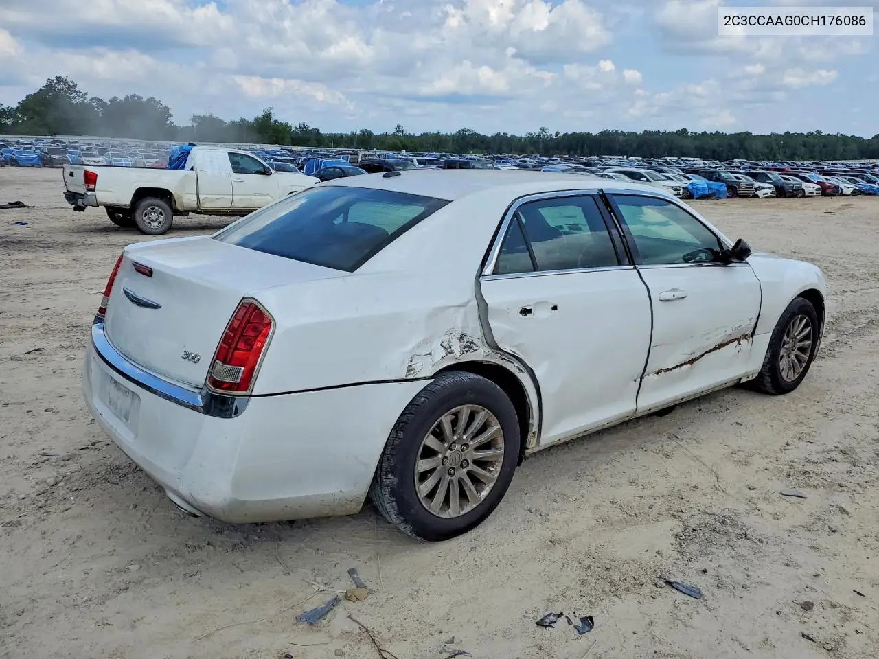 2012 Chrysler 300 VIN: 2C3CCAAG0CH176086 Lot: 61115596