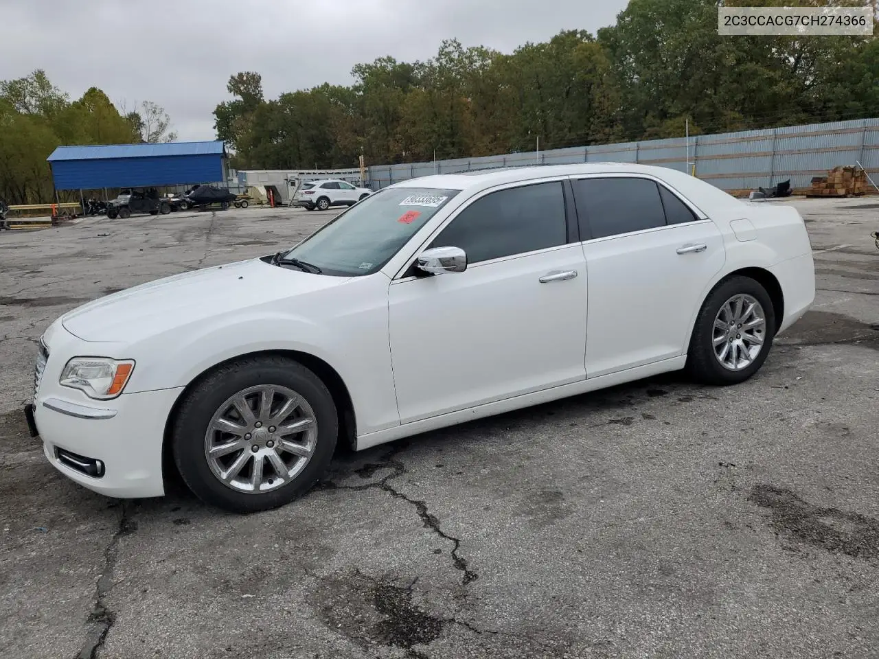 2C3CCACG7CH274366 2012 Chrysler 300 Limited