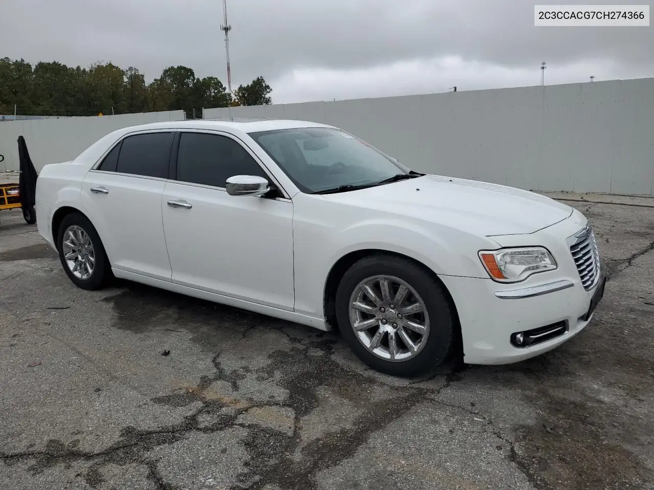 2C3CCACG7CH274366 2012 Chrysler 300 Limited