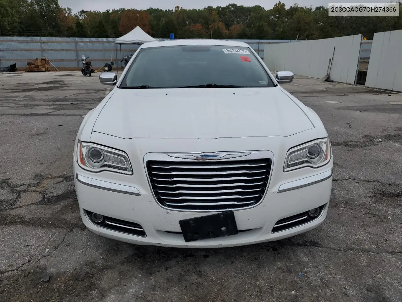 2C3CCACG7CH274366 2012 Chrysler 300 Limited
