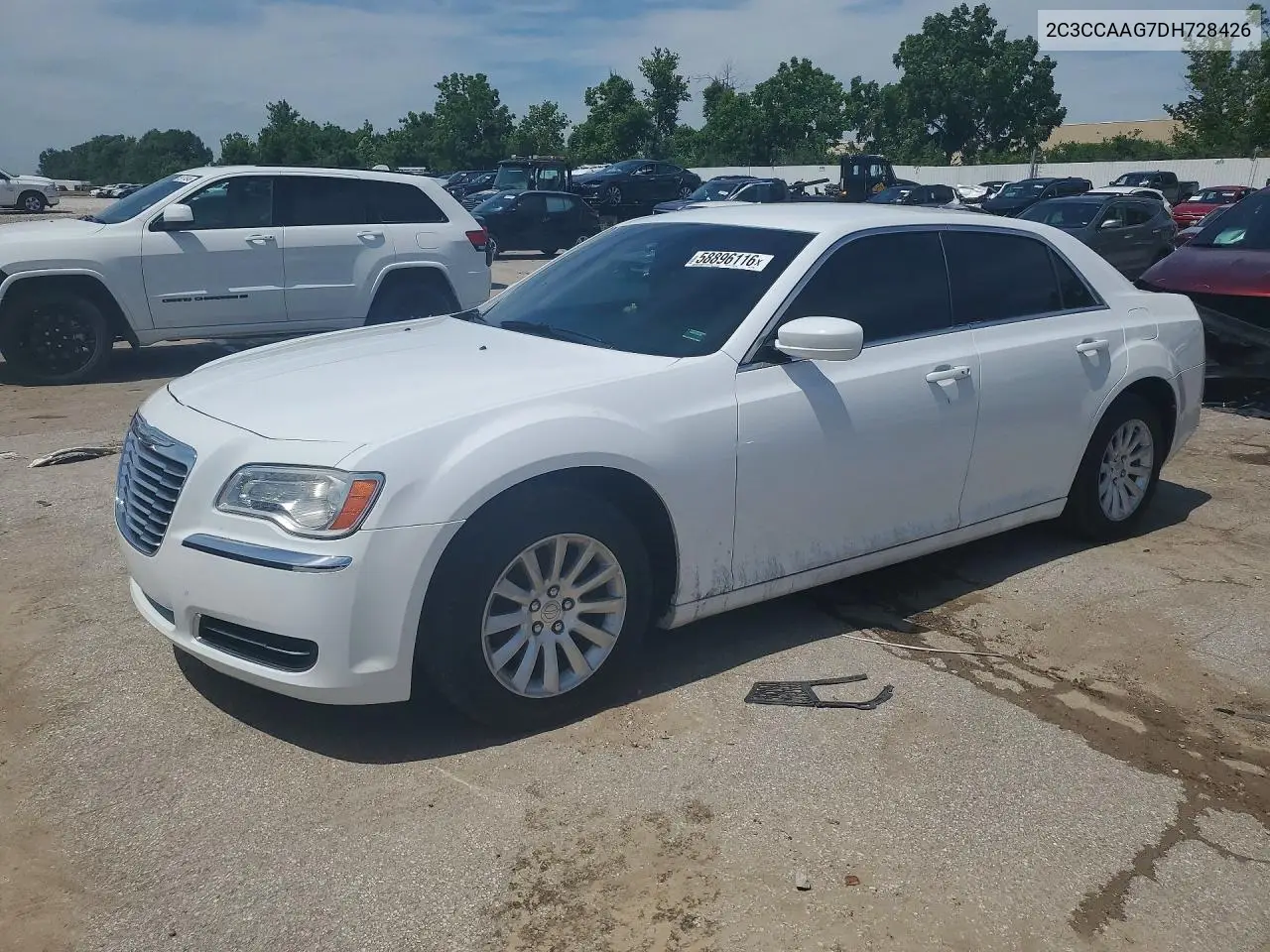 2013 Chrysler 300 VIN: 2C3CCAAG7DH728426 Lot: 58896116
