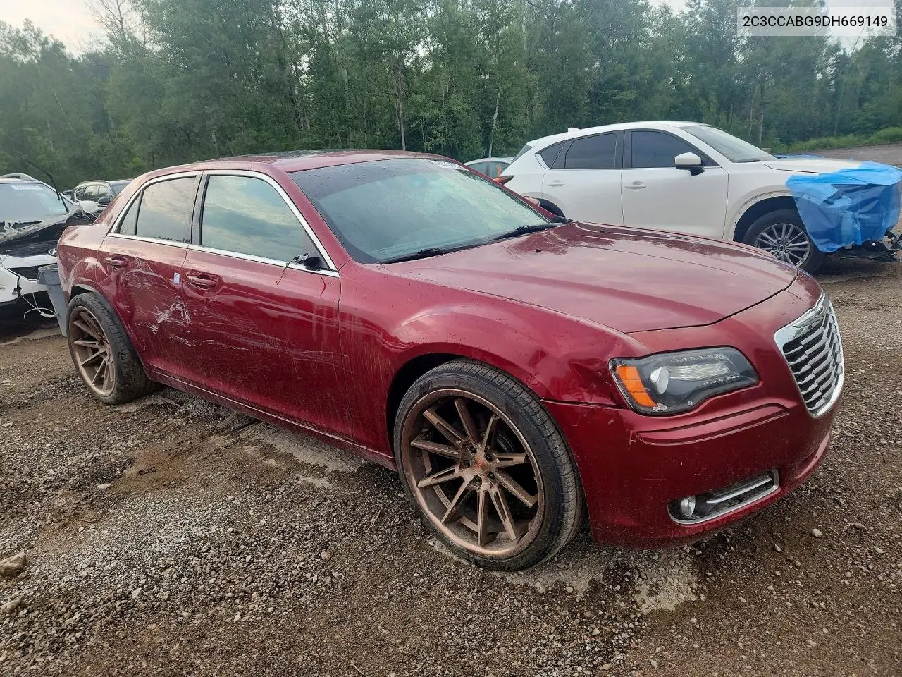 2013 Chrysler 300 S VIN: 2C3CCABG9DH669149 Lot: 59234086