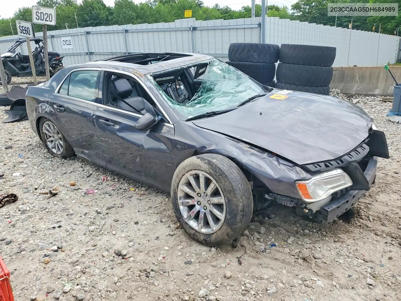 2013 Chrysler 300 VIN: 2C3CCAAG5DH684989 Lot: 60408716