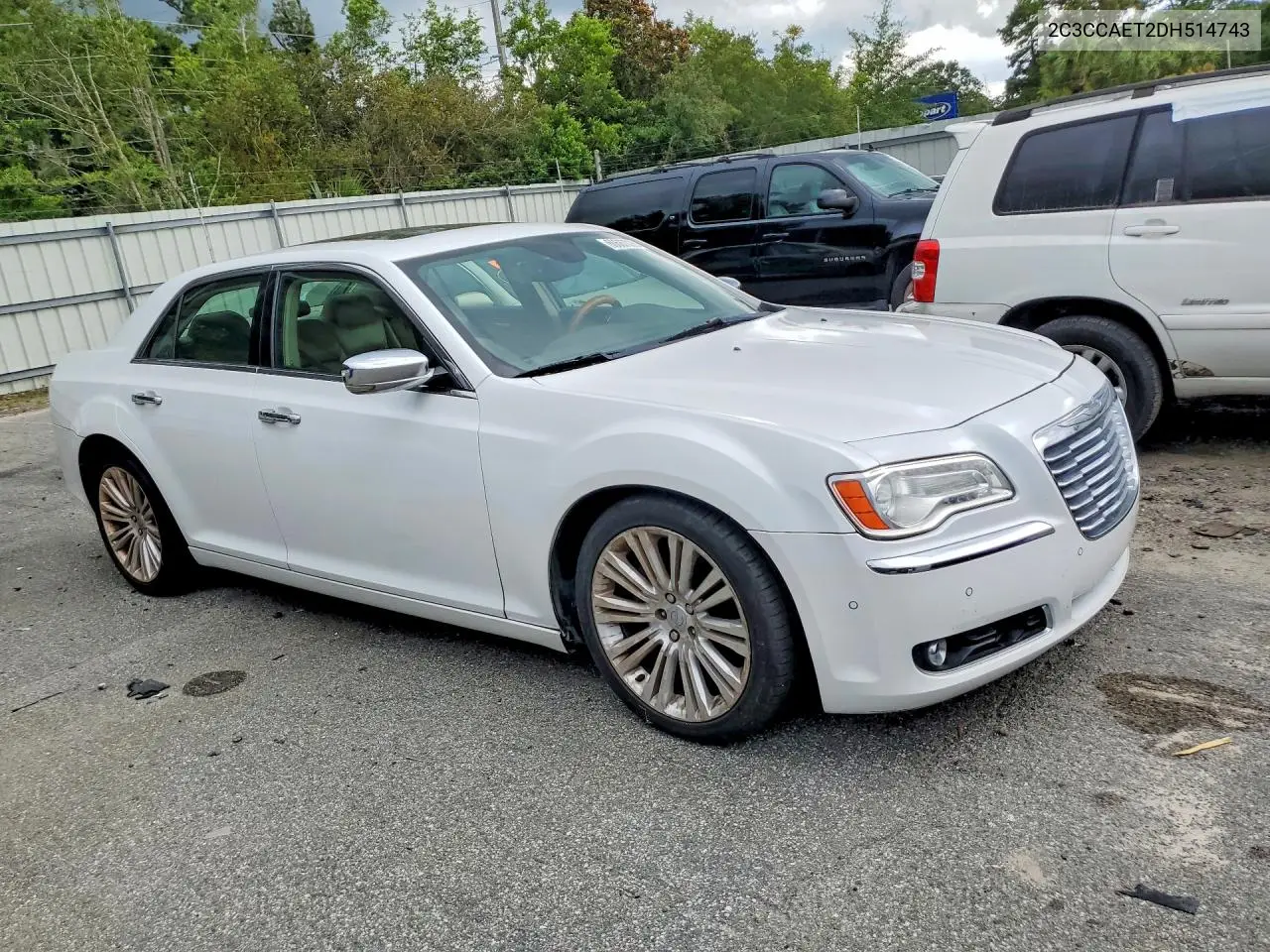 2013 Chrysler 300C VIN: 2C3CCAET2DH514743 Lot: 60687026