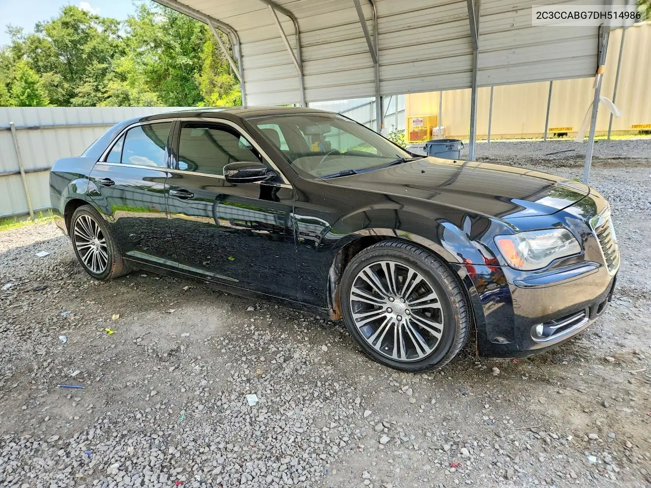 2013 Chrysler 300 S VIN: 2C3CCABG7DH514986 Lot: 85769695