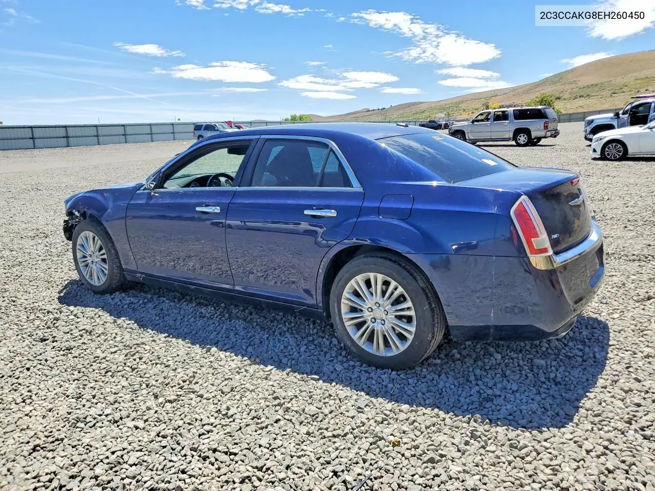 2014 Chrysler 300C VIN: 2C3CCAKG8EH260450 Lot: 55730196
