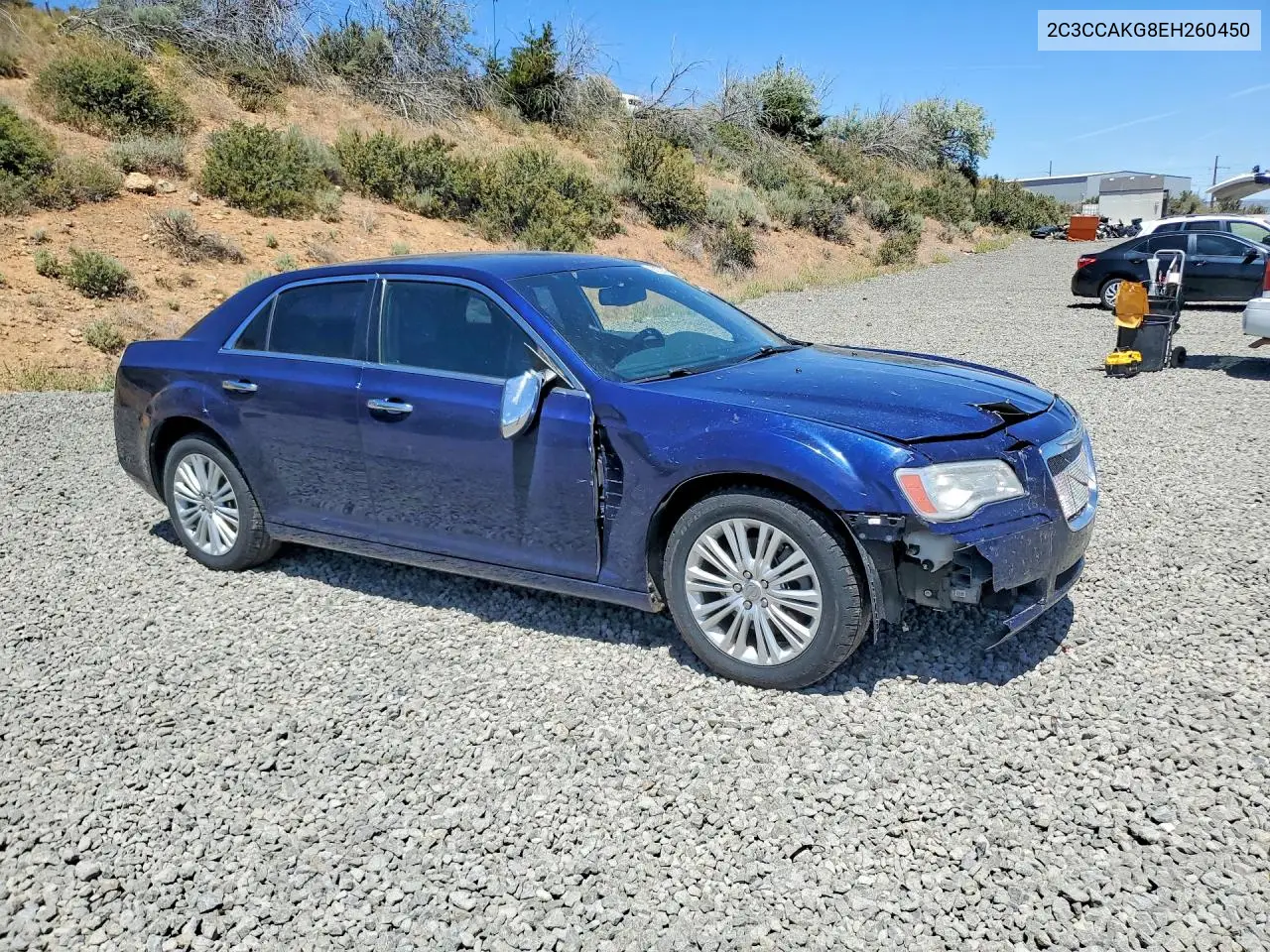 2014 Chrysler 300C VIN: 2C3CCAKG8EH260450 Lot: 55730196
