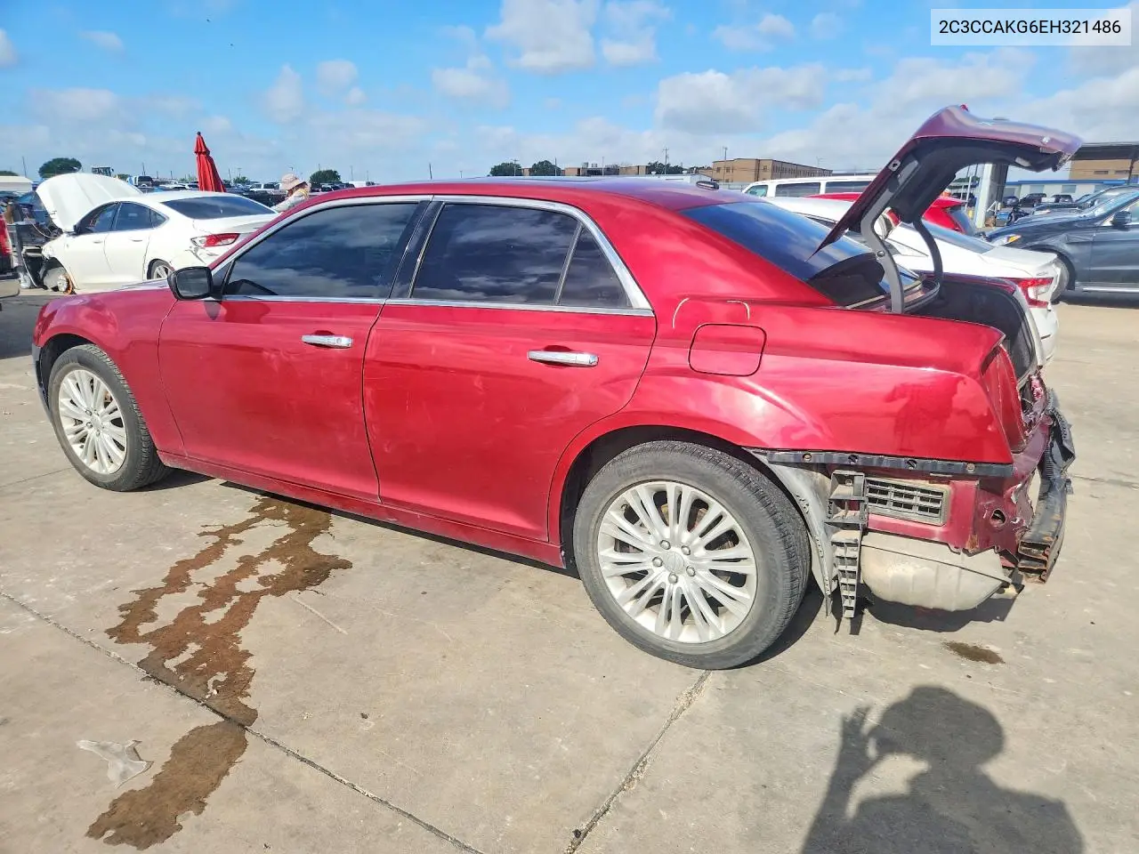 2014 Chrysler 300C VIN: 2C3CCAKG6EH321486 Lot: 56574966