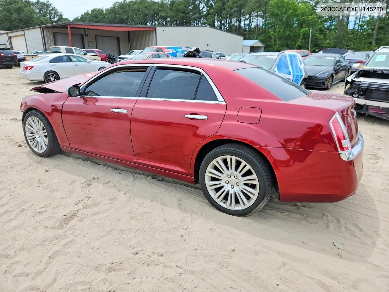 2014 Chrysler 300C VIN: 2C3CCAEGXEH145280 Lot: 57655716