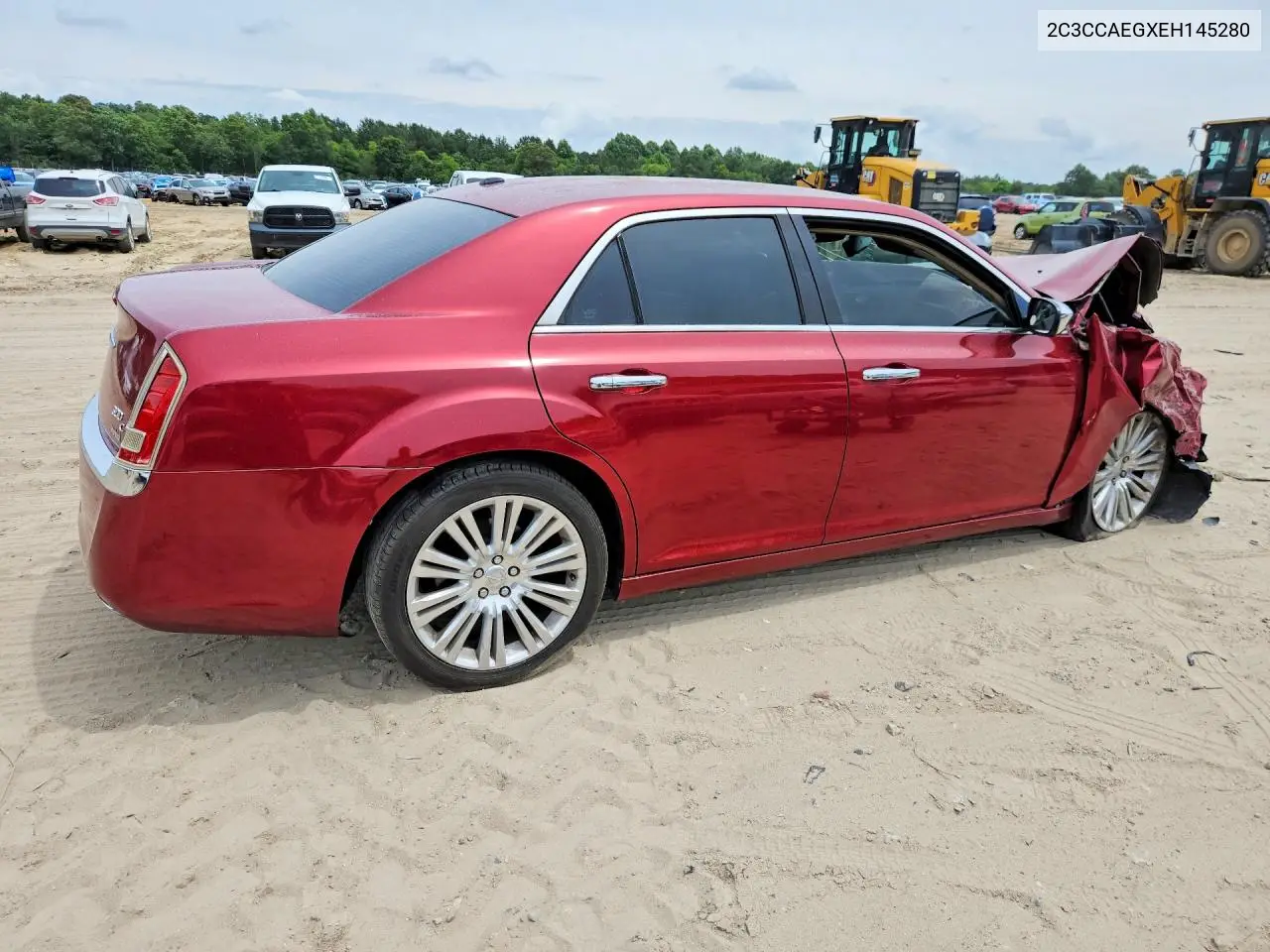 2014 Chrysler 300C VIN: 2C3CCAEGXEH145280 Lot: 57655716