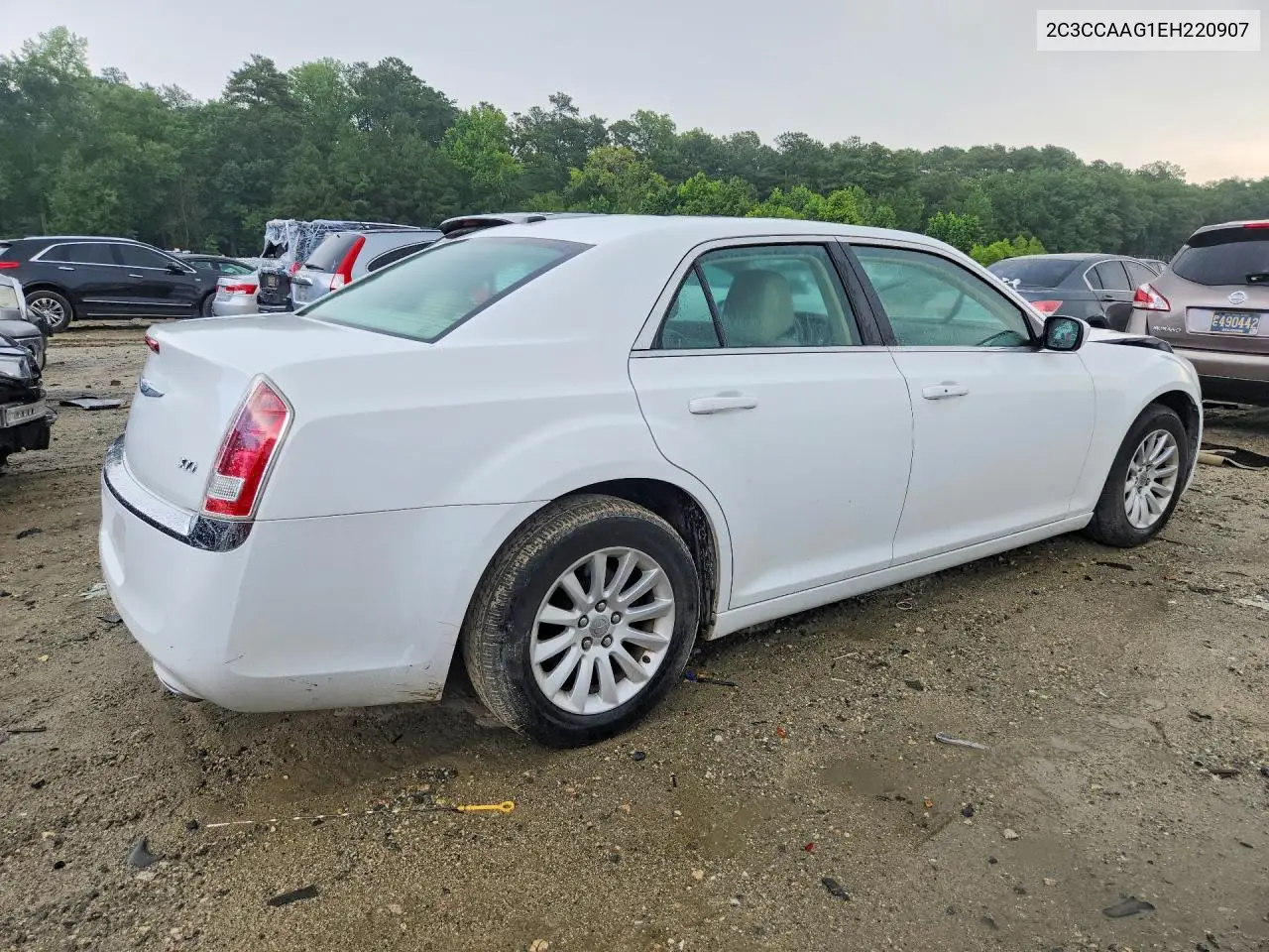 2014 Chrysler 300 VIN: 2C3CCAAG1EH220907 Lot: 58566626