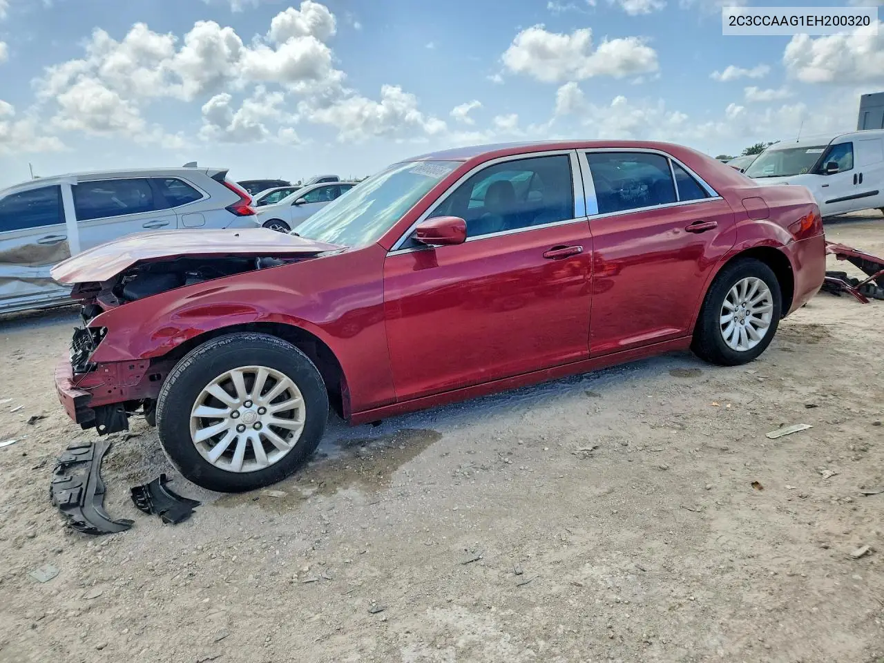 2014 Chrysler 300 VIN: 2C3CCAAG1EH200320 Lot: 60460666